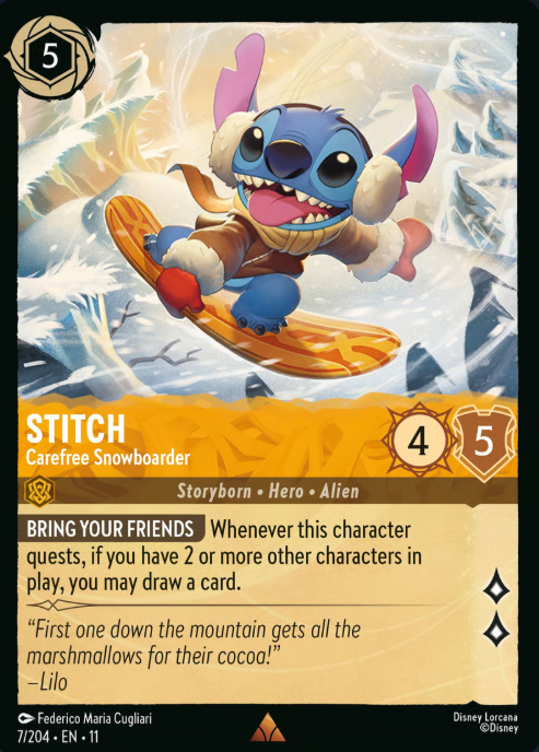 7/204 Stitch – Carefree Snowboarder R