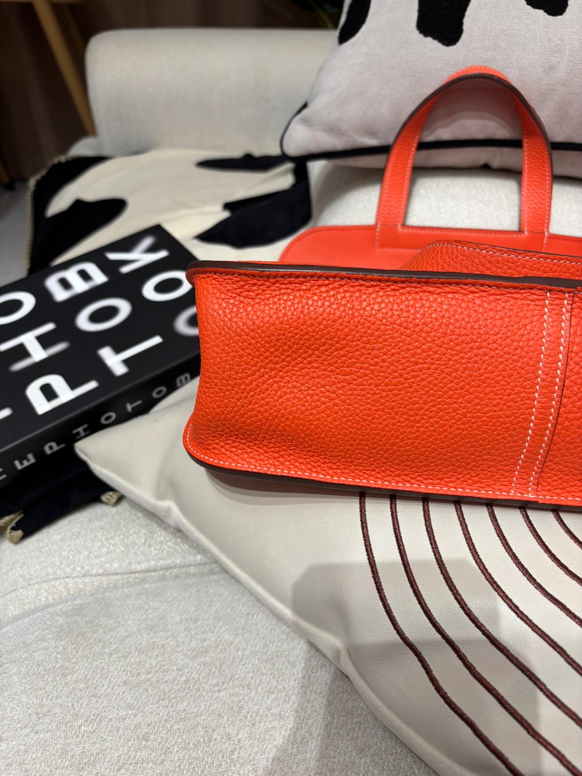 Hermes Halzan 31, 100%Authentic,98%new ✅dust bag✅box 