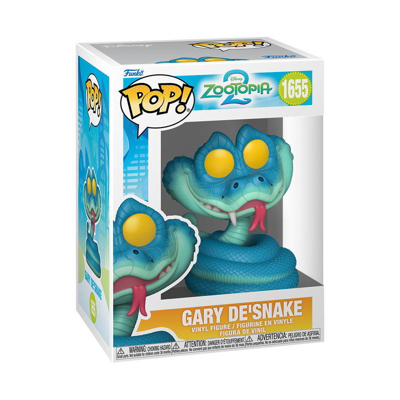 📦訂購 美國代購 Funko POP! Disney Zootopia Gary De'Snake Figure 優獸大都會 模型