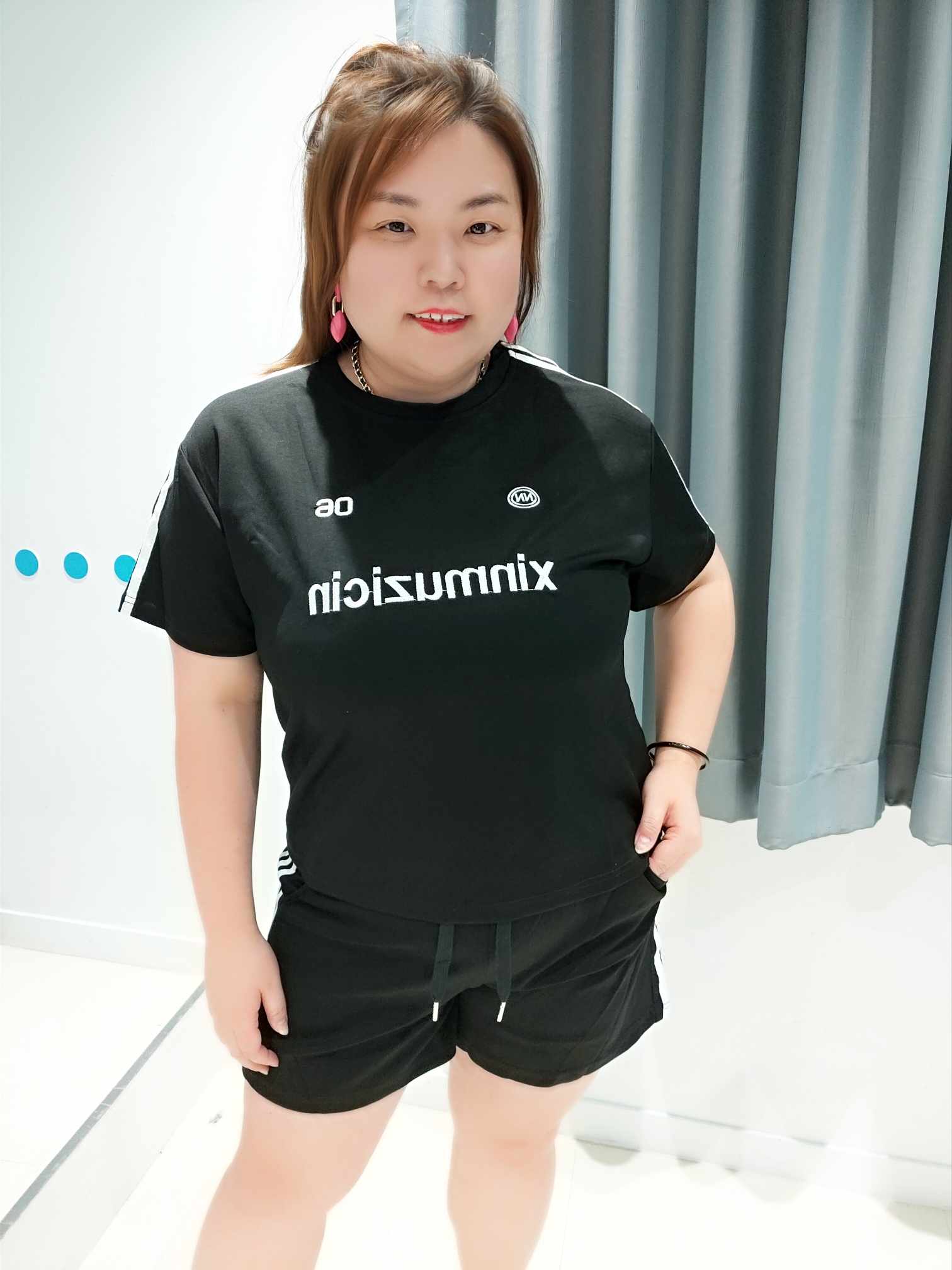 DSC05(4199#) XIMMUZICIN休息时尚活力套装