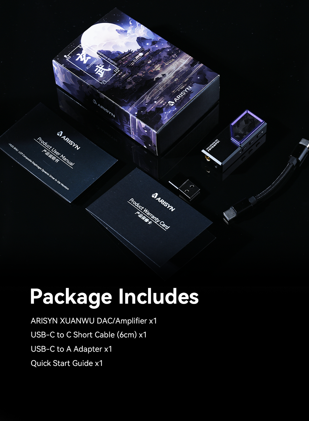 ARISYN ~ 玄武 (3.5 + 4.4mm解碼耳放)