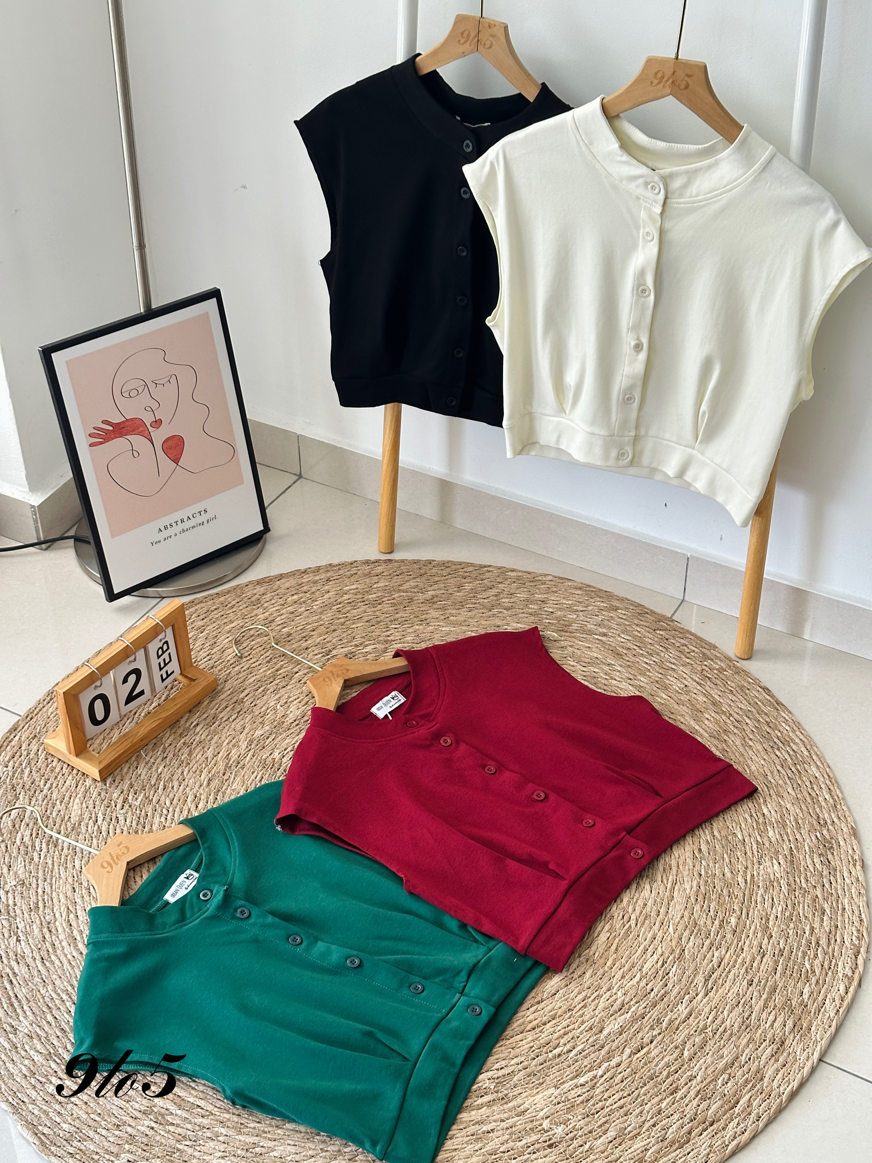 T3943 Cape Sleeve Top - 4 Colors