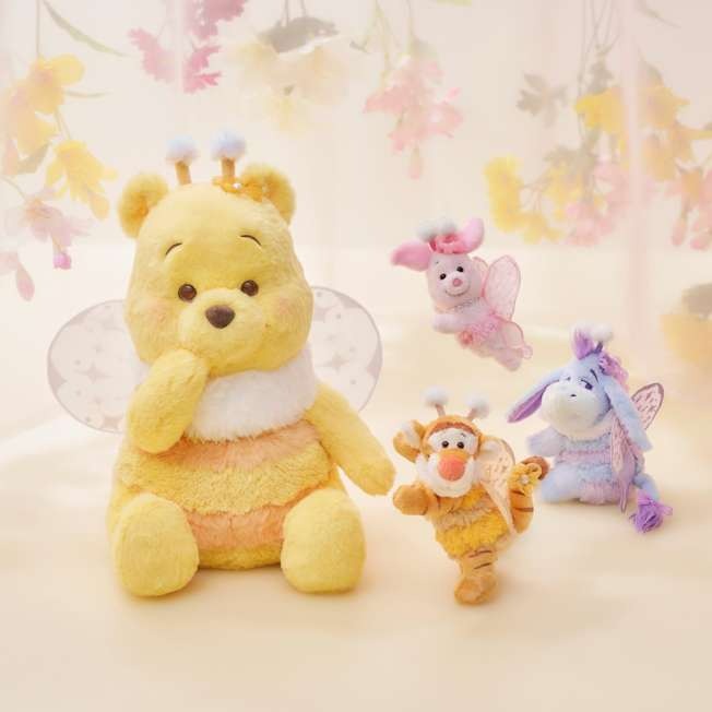 [訂購] [JDS] FAIRY POOH | 蜜蜂造型｜ PIGLET 吊飾｜ 約 全長:約 22(cm) キャラクター:約 高さ15×幅9×奥行き11(cm) {TF260714}