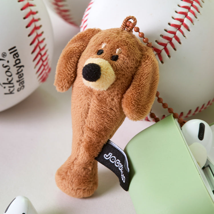 [JOGUMAN STUDIO] WOODY BASEBALL BAT DOLL KEYRING 