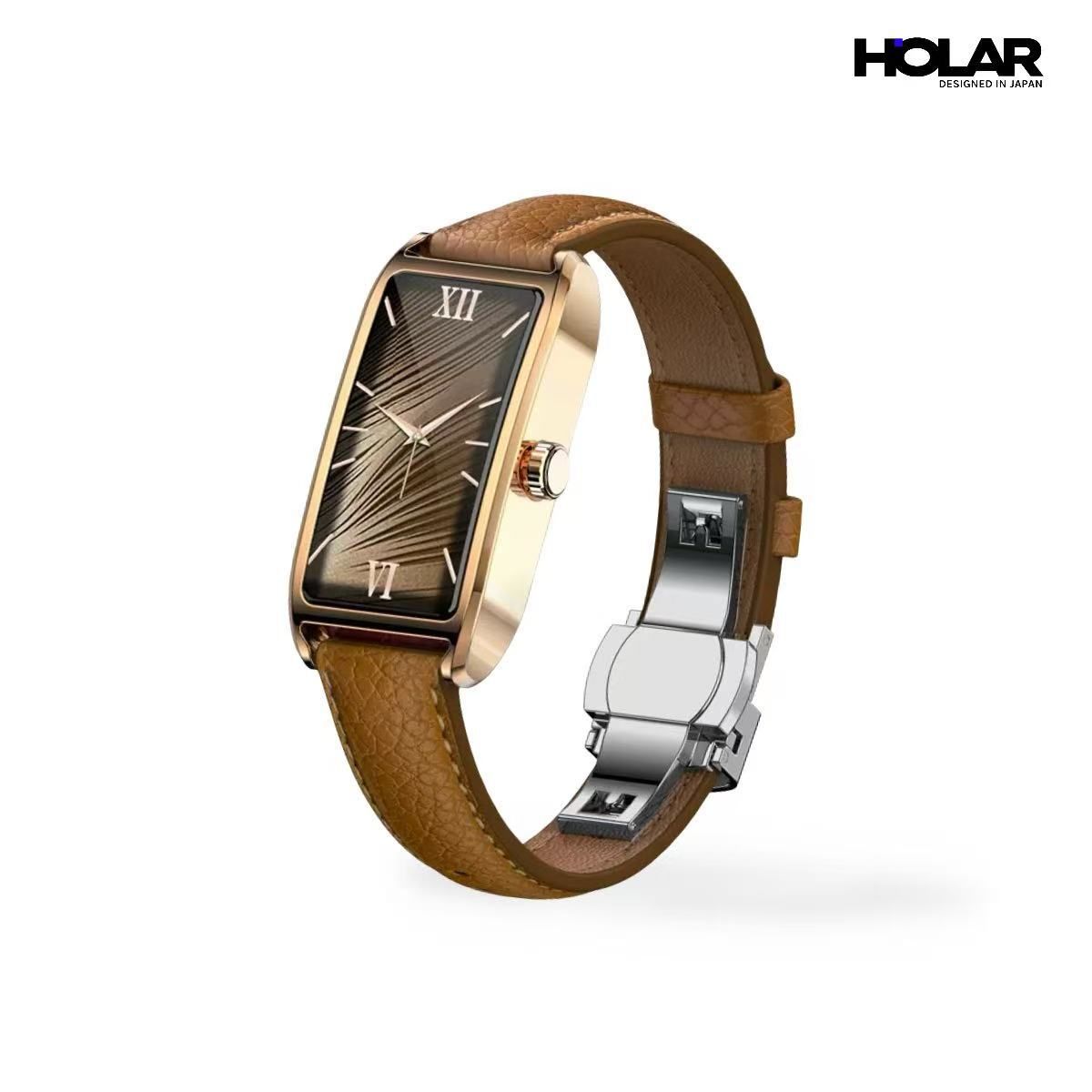 HOLAR JAPAN 智能手錶藍牙通話音樂壓力睡眠監測健康智能手錶 運動手錶 血氧手錶 體溫手錶 HS0219