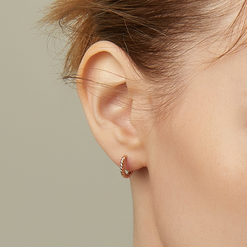 DIDIER DUBOT Selection D 玫瑰金耳環 (JDRER4S43XX)