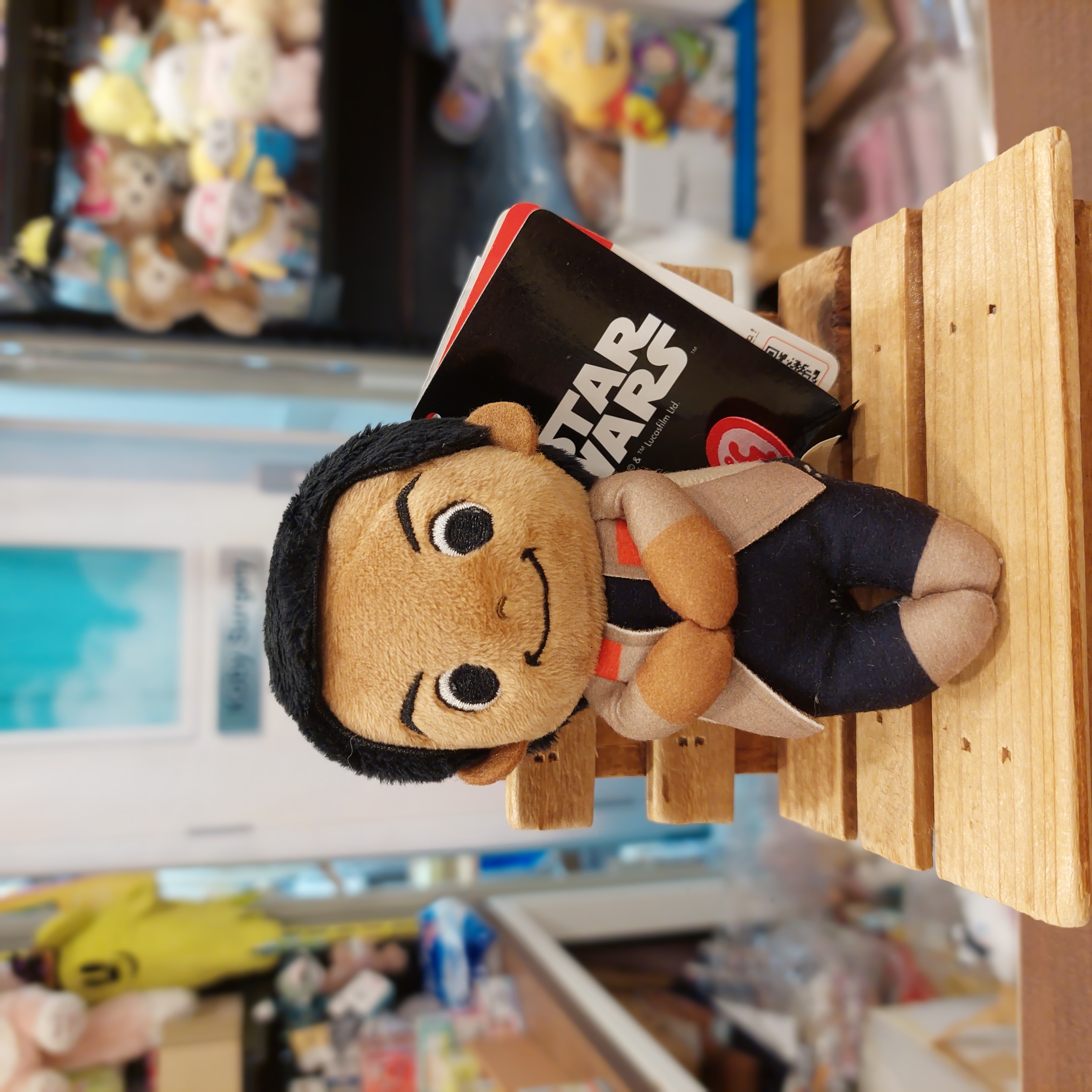 原裝日本 Star Wars  芬恩 Finn Takara Tomy Arts （Chokkori-san）坐姿絨毛娃娃