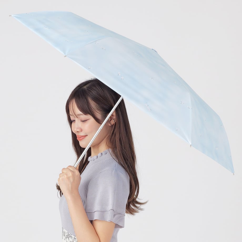 【⭐訂購⭐】🌀 🇯🇵 日本直送 Nifty Colors 防UV 晴雨兼用 雙面彩繪圖案 縮骨遮［3款選］🌀 [ELCD-0283]