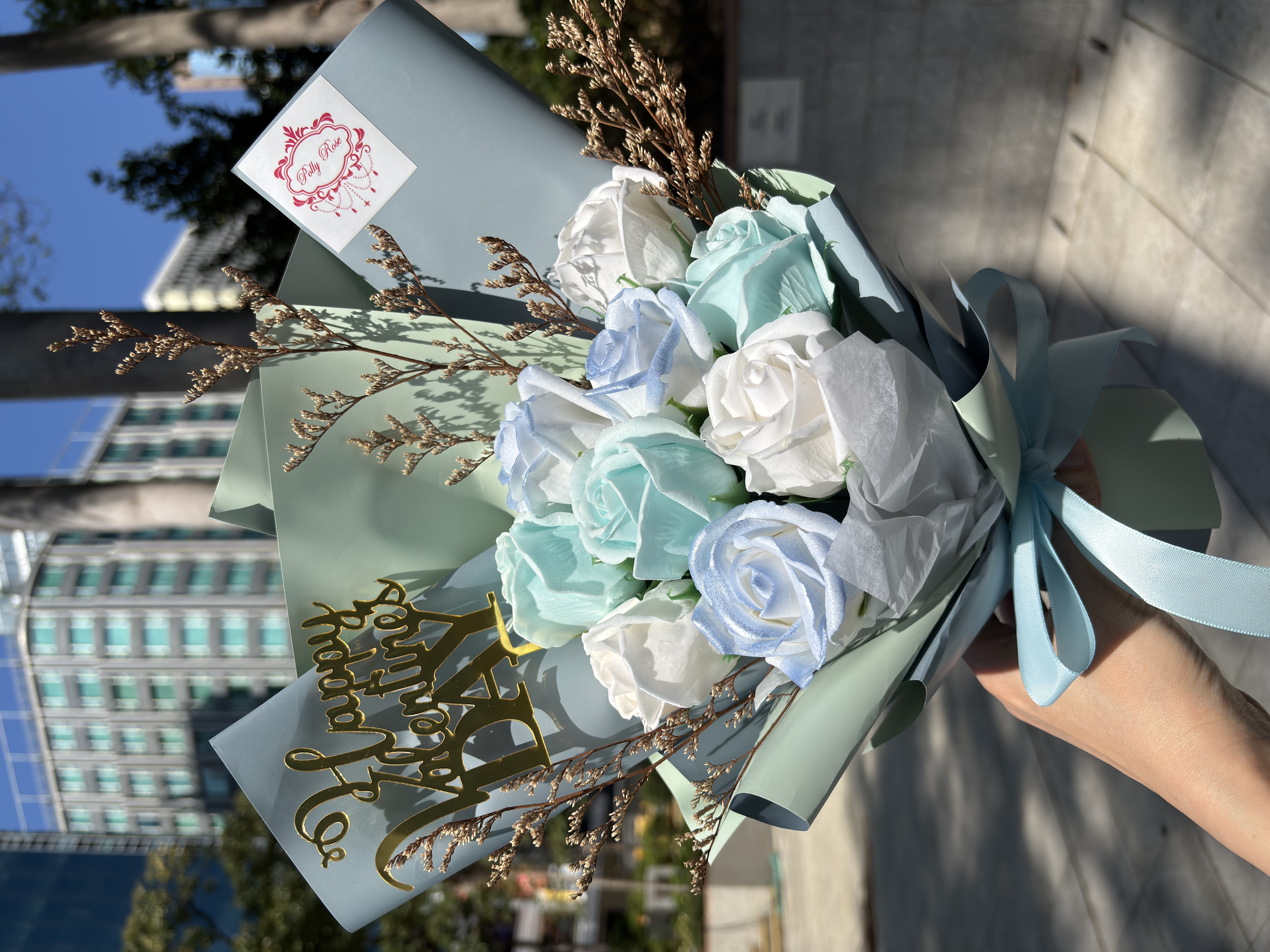 情人節肥皂花花束