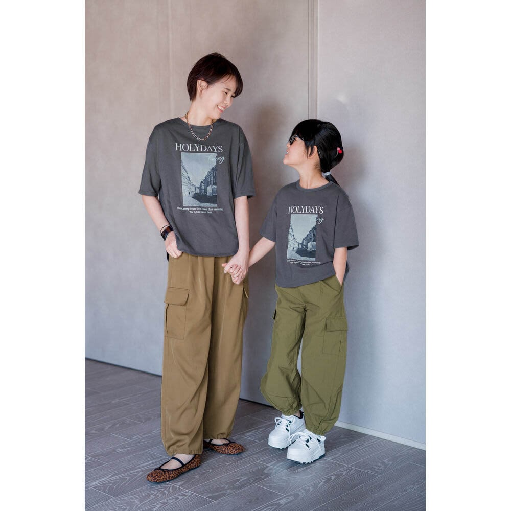 🆕【⭐訂購⭐】🌀 🇯🇵 日本直送 ❣️#親子裝❣️GITA 簡約 束腳工裝褲 🌀 [ELDA-0097][260510]