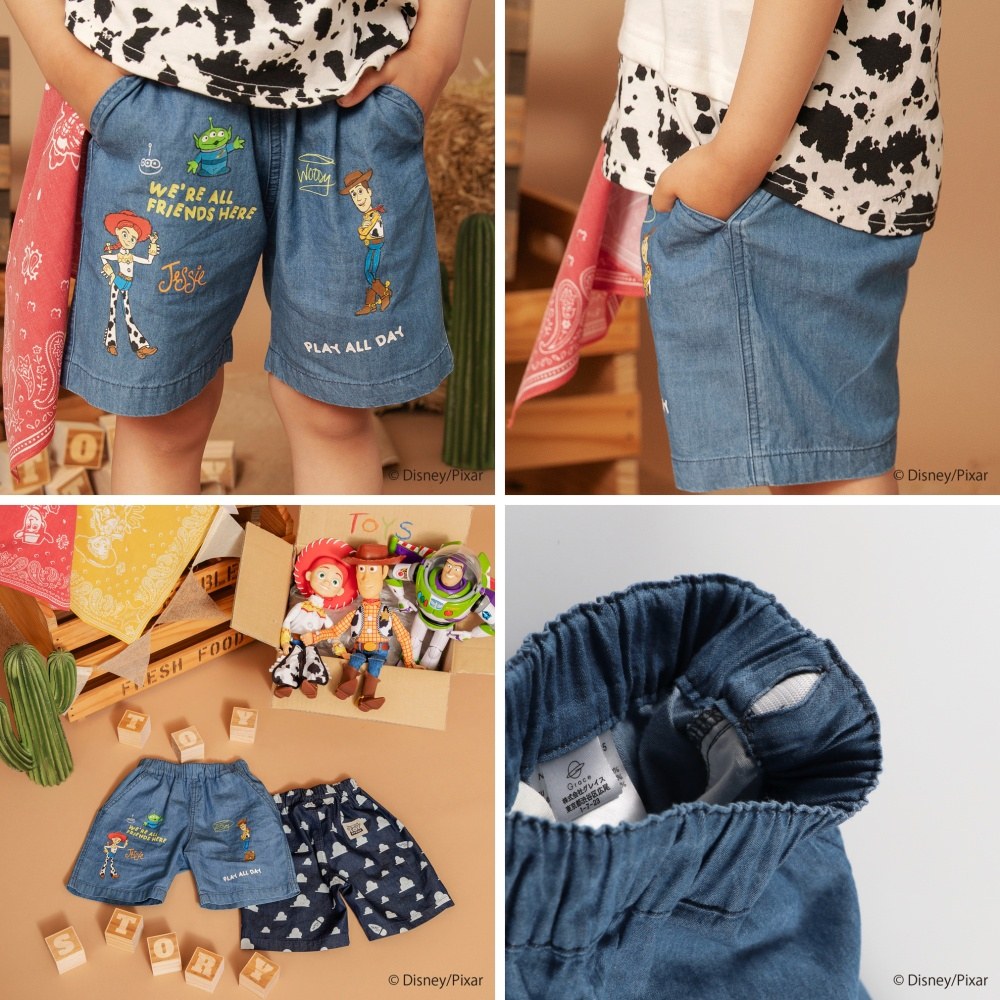 🆕【⭐訂購⭐】🌀 🇯🇵 日本直送 #ToyStory 《#玩具總動員》牛仔短褲 ［2款選］🌀 [ELGA-0045][260808]
