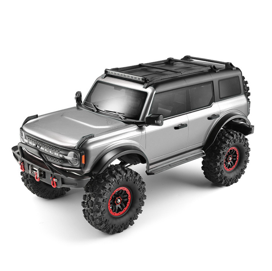 全新 偉力 WLtoys 1/10 104020 FORD BRONCO 攀爬車｜2.4Ghz 遙控｜烈馬越野車｜4輪驅動｜2段機械變速波箱 | 電動絞盤