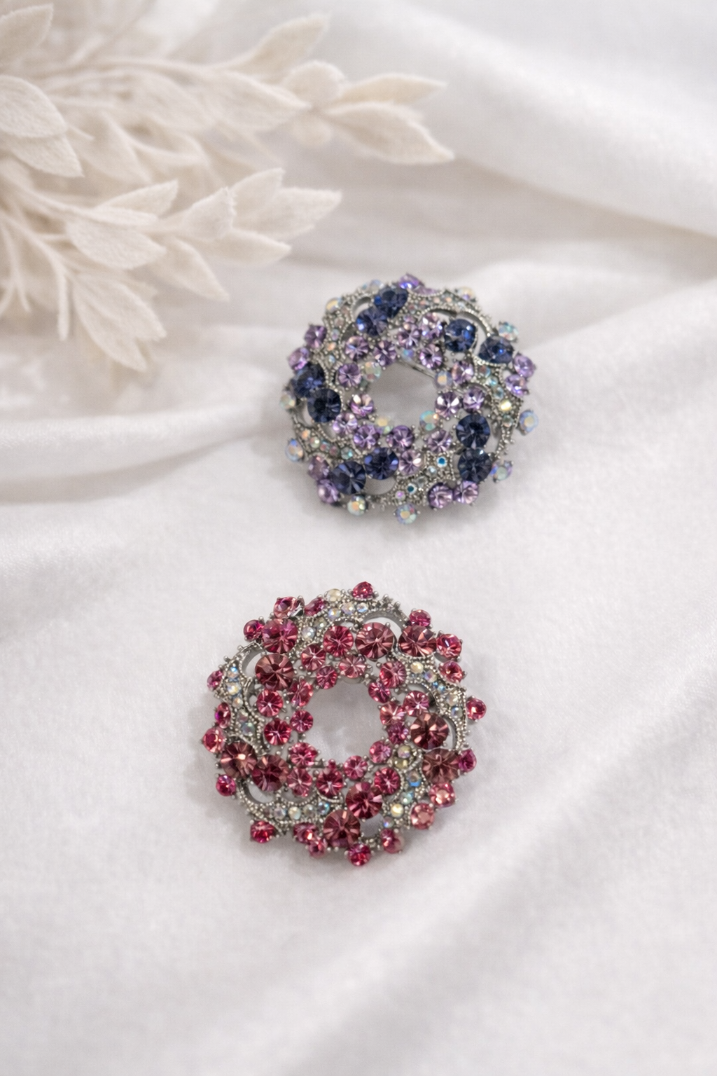 Swarovski I am a Big Circle Brooch