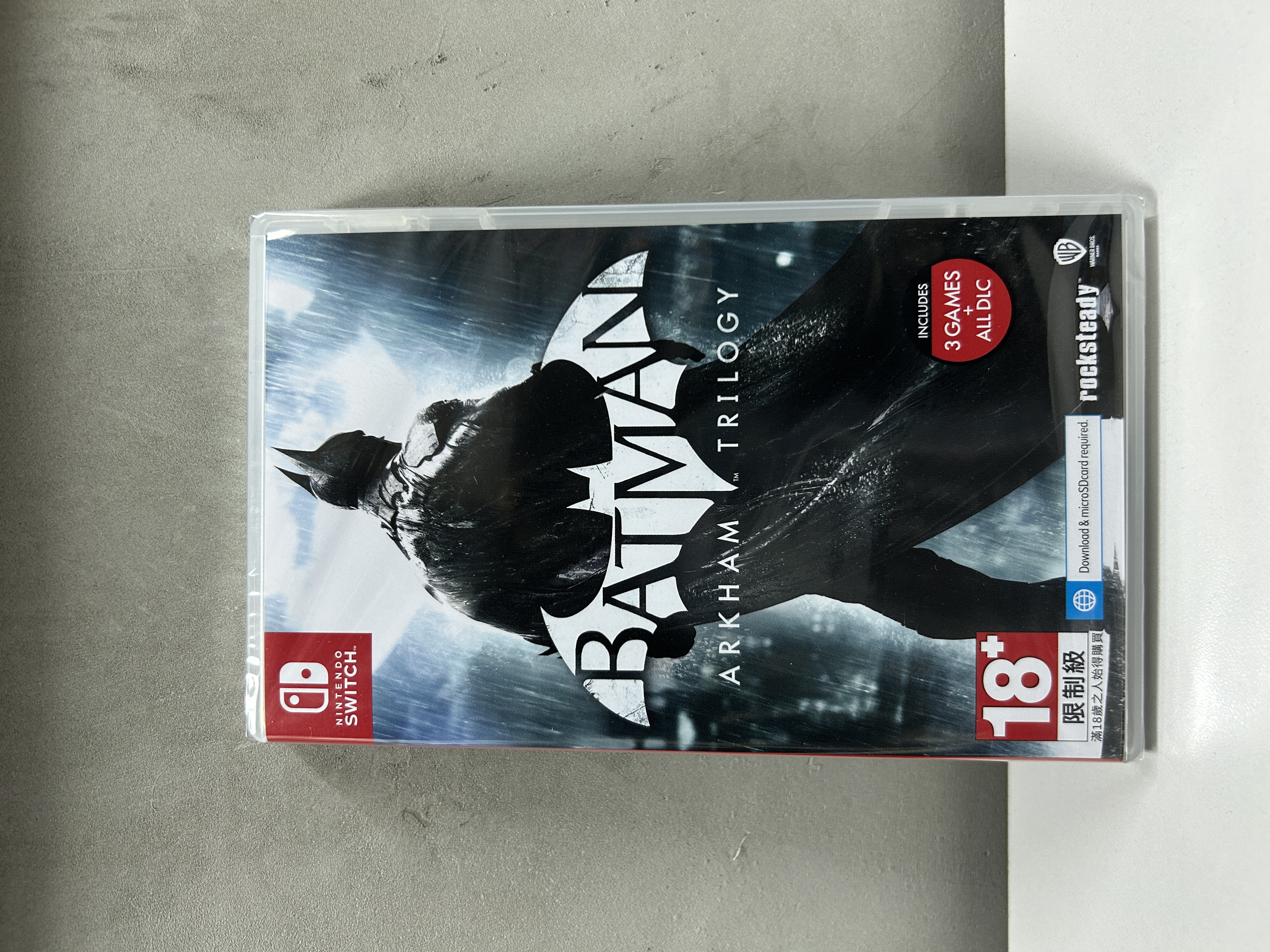 【香港行貨】Nintendo Switch 蝙蝠俠:阿卡漢三部曲 Batman: Arkham Trilogy (Asia Ver.)