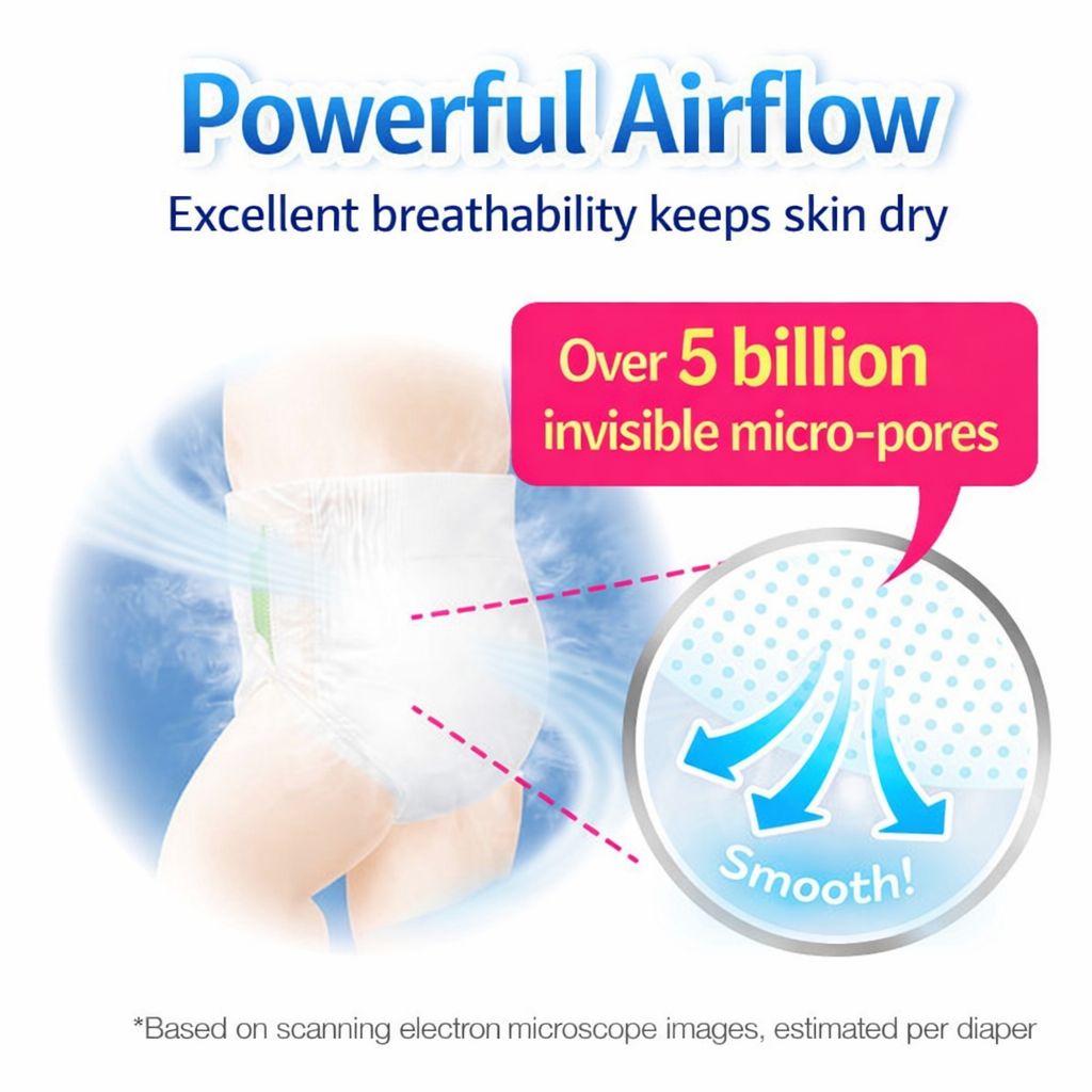 Kao Merries Japan Diapers Tape S (4~8kgs)