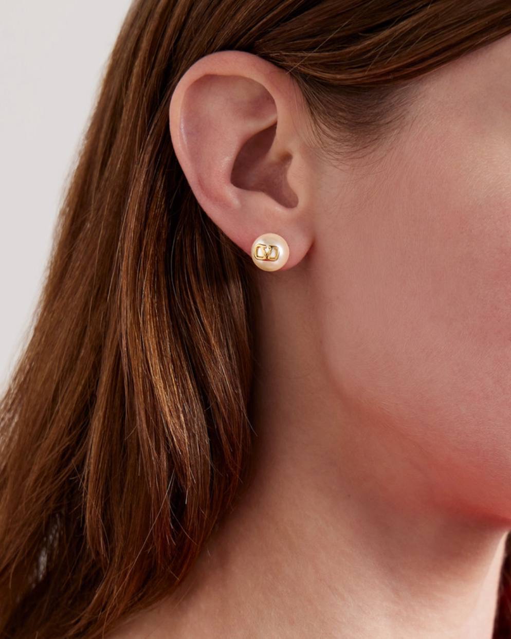 訂貨📮Valentino VLOGO 珍珠耳環