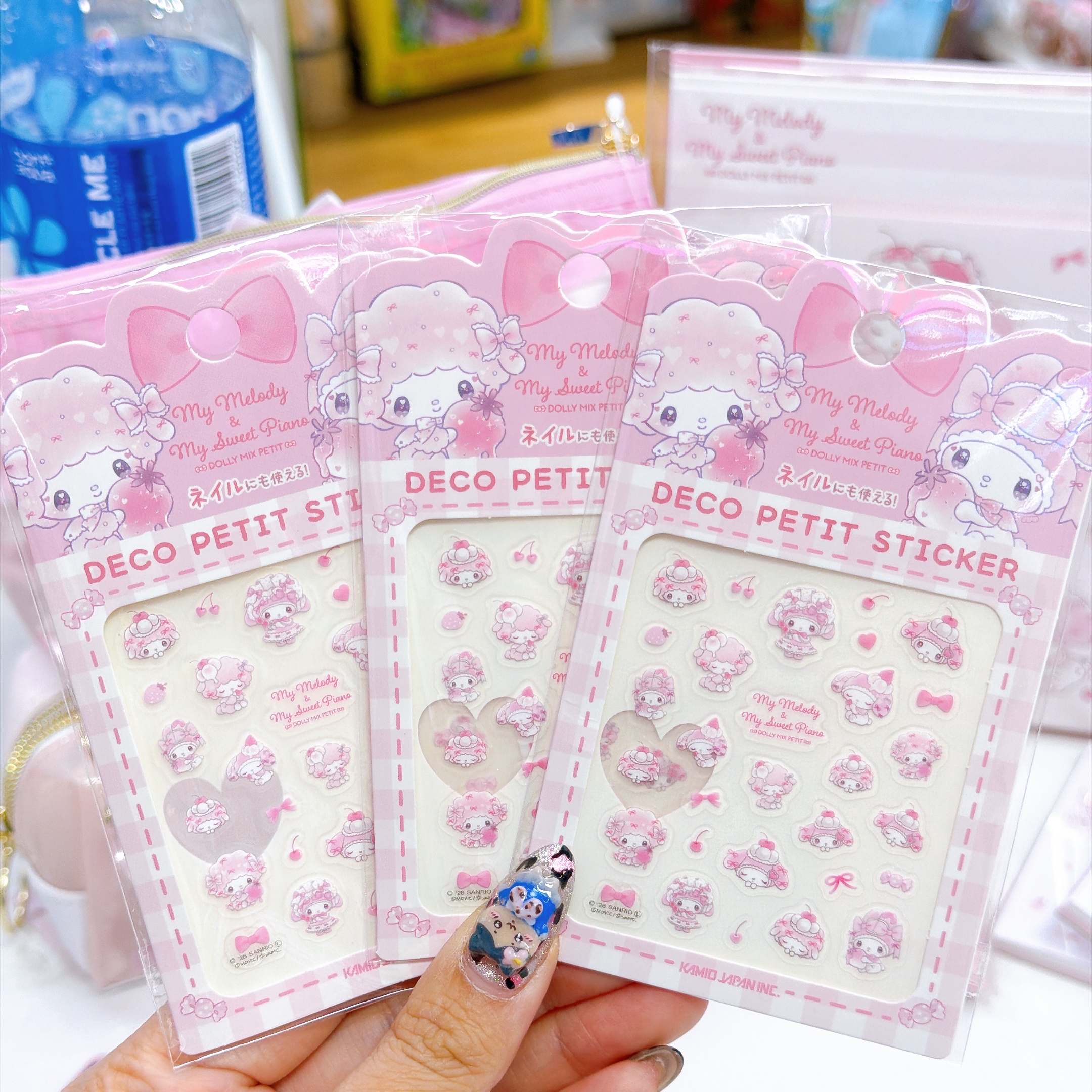 日本直送Sanrio melody piano dollymix 系列文具產品