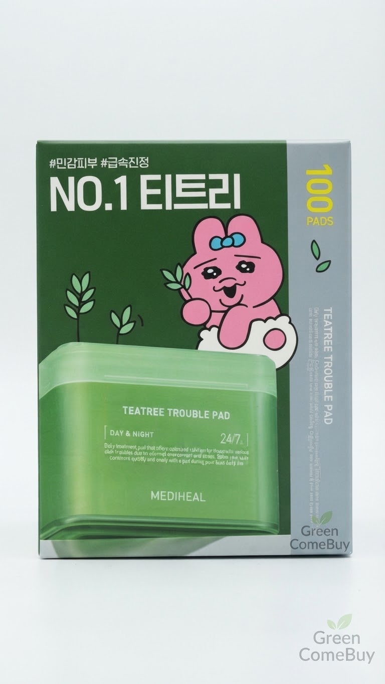 Mediheal Teatree Trouble Pad 茶樹舒緩鎮靜棉片