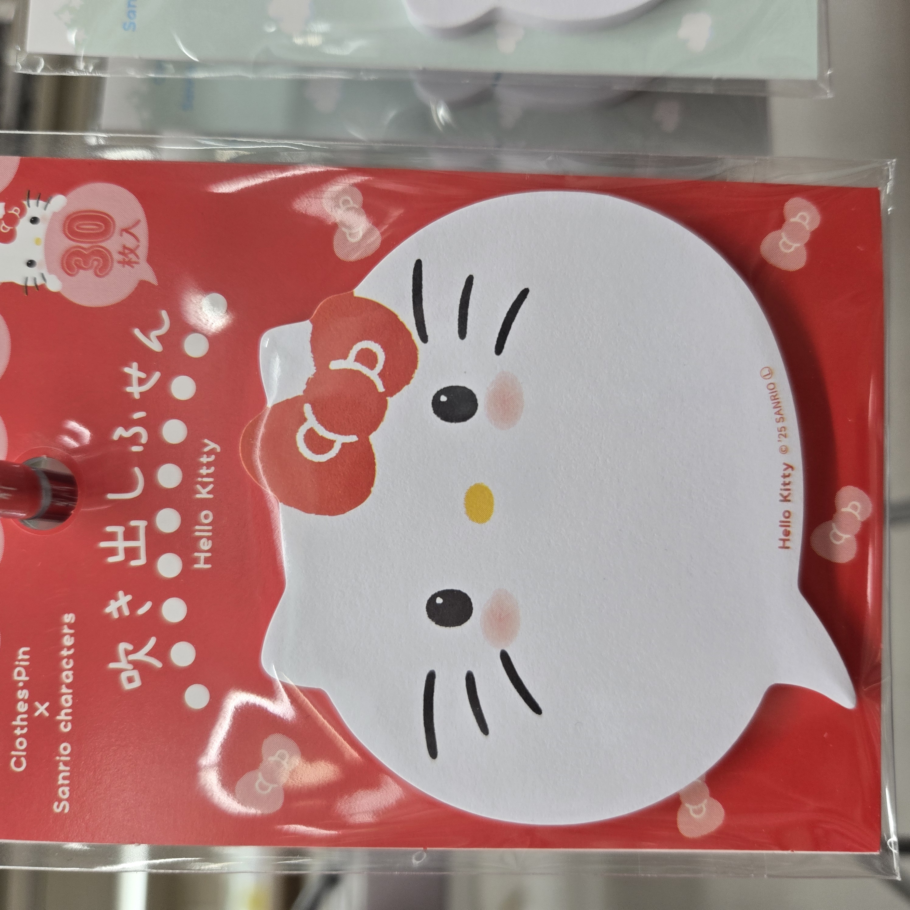 SANRIO HALLO KITTY 說話 泡泡 MEMO