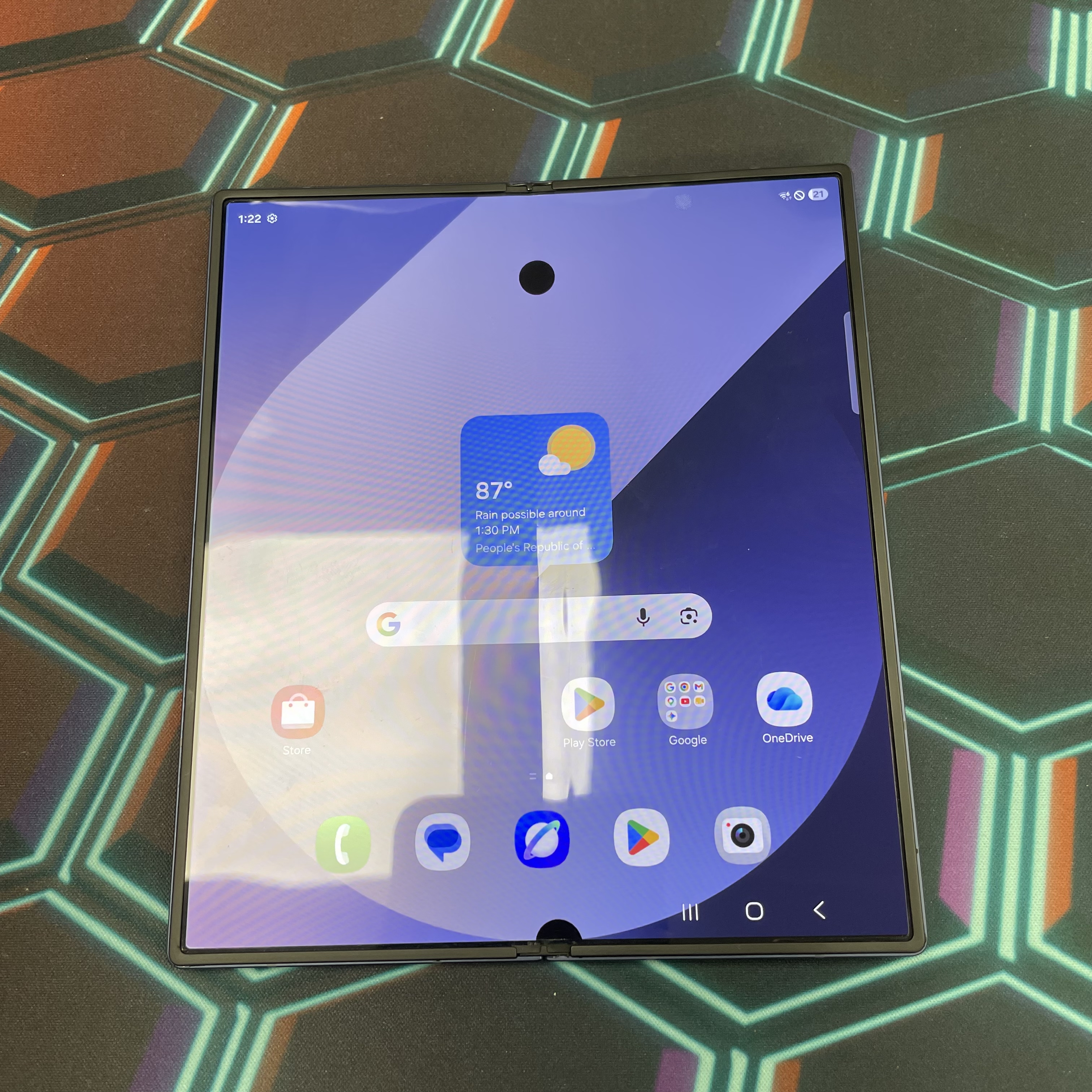 *6658 Galaxy Z Fold 6 靚機 12+256GB 藍色 blue 美版