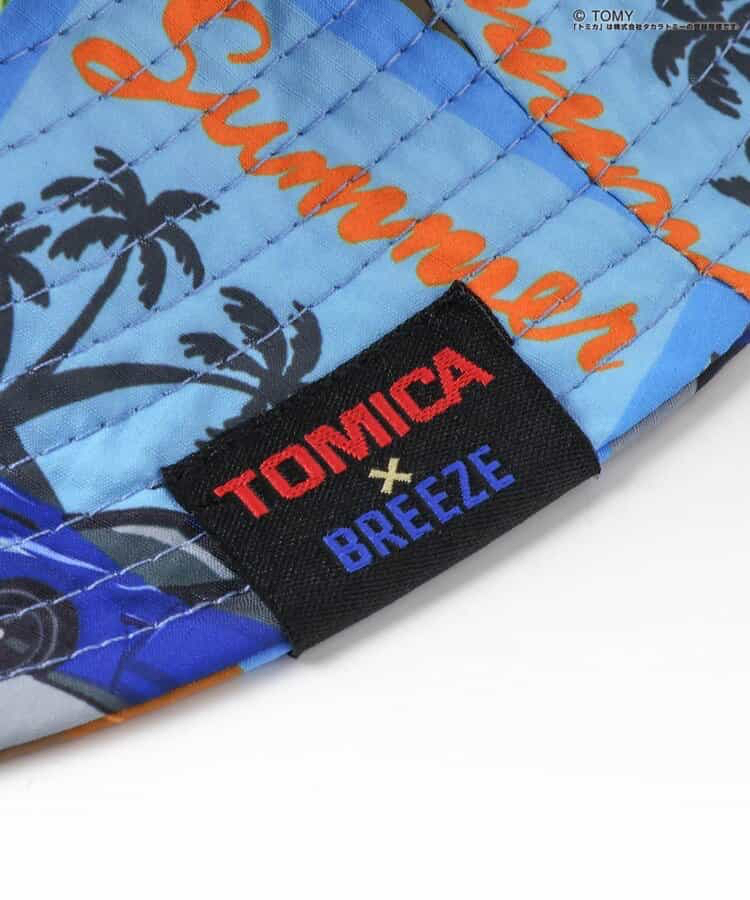 🇯🇵預訂 日本直送🇯🇵Breeze x Tomica系列兩色車車滿印水陸兩用戶外遮陽帽