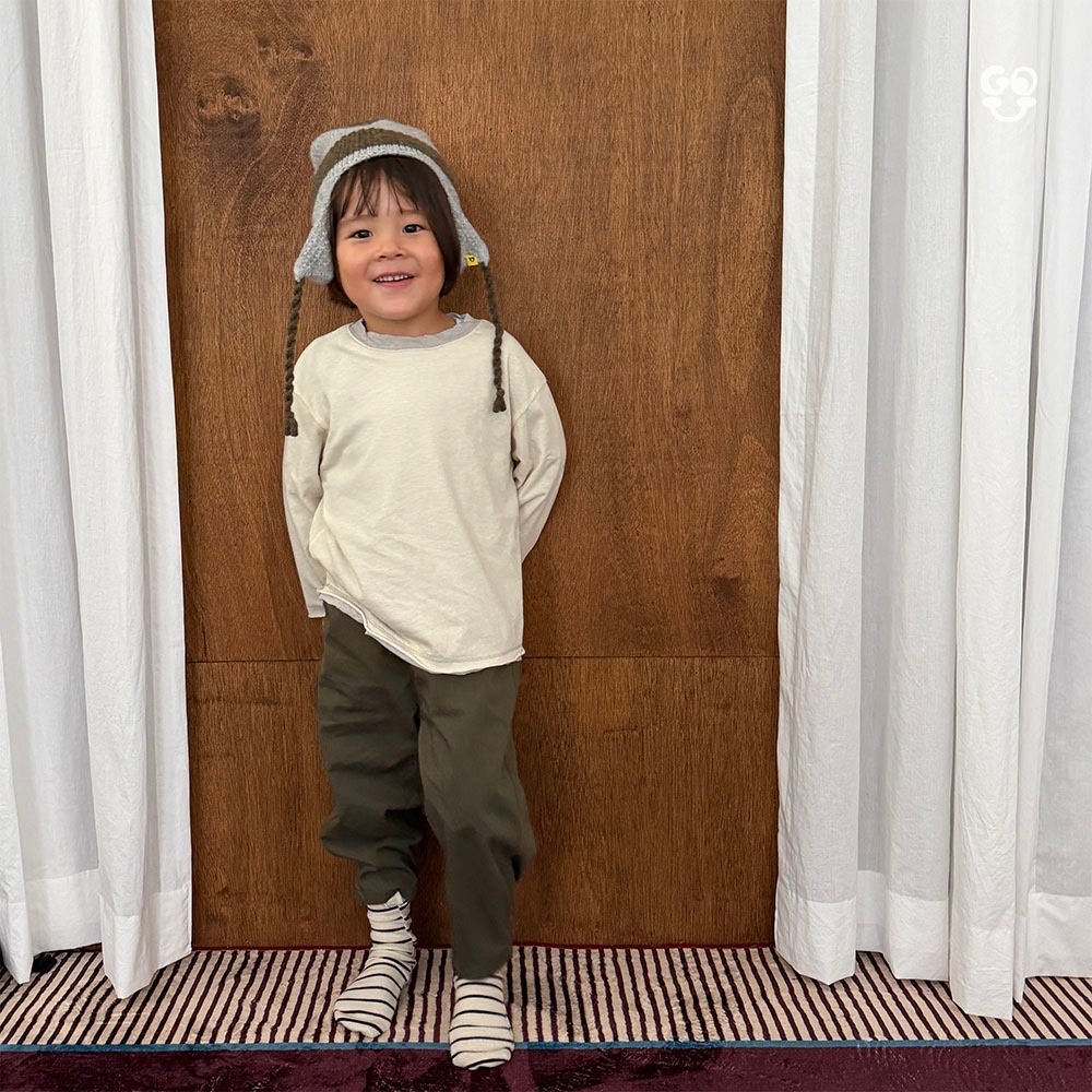 GOU | Snap-button Pants (with mom)