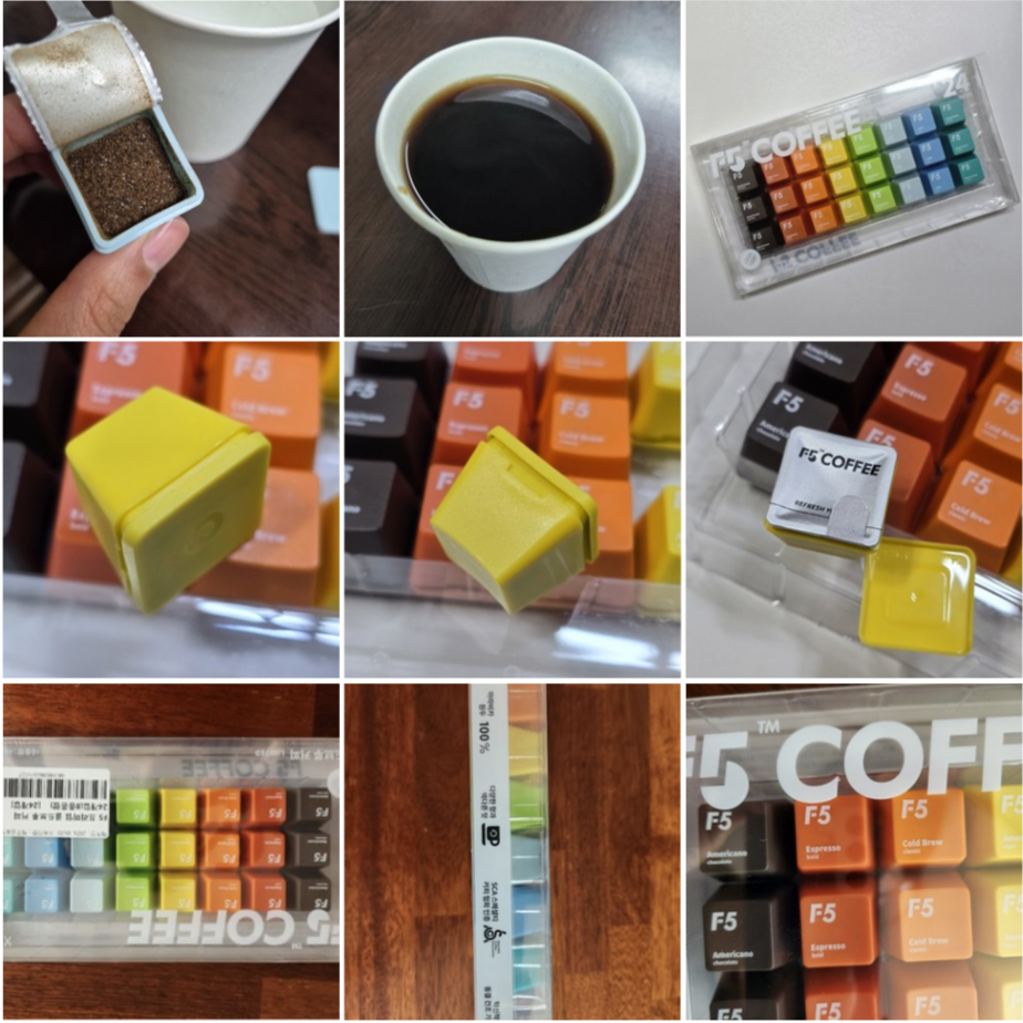 韓國 F5 核心冷萃咖啡 8種口味混合裝｜Premium Cold Brew Coffee 