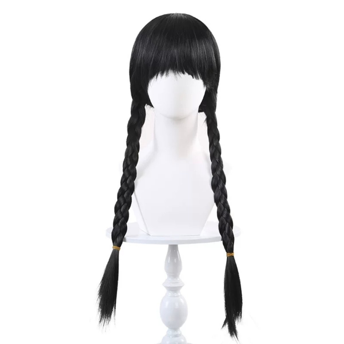 愛登士家庭Wednesday星期三暗黑舞會黑色連身裙成人女裝萬聖節服裝角色扮演,香港現貨Lets Cosplay COS4132