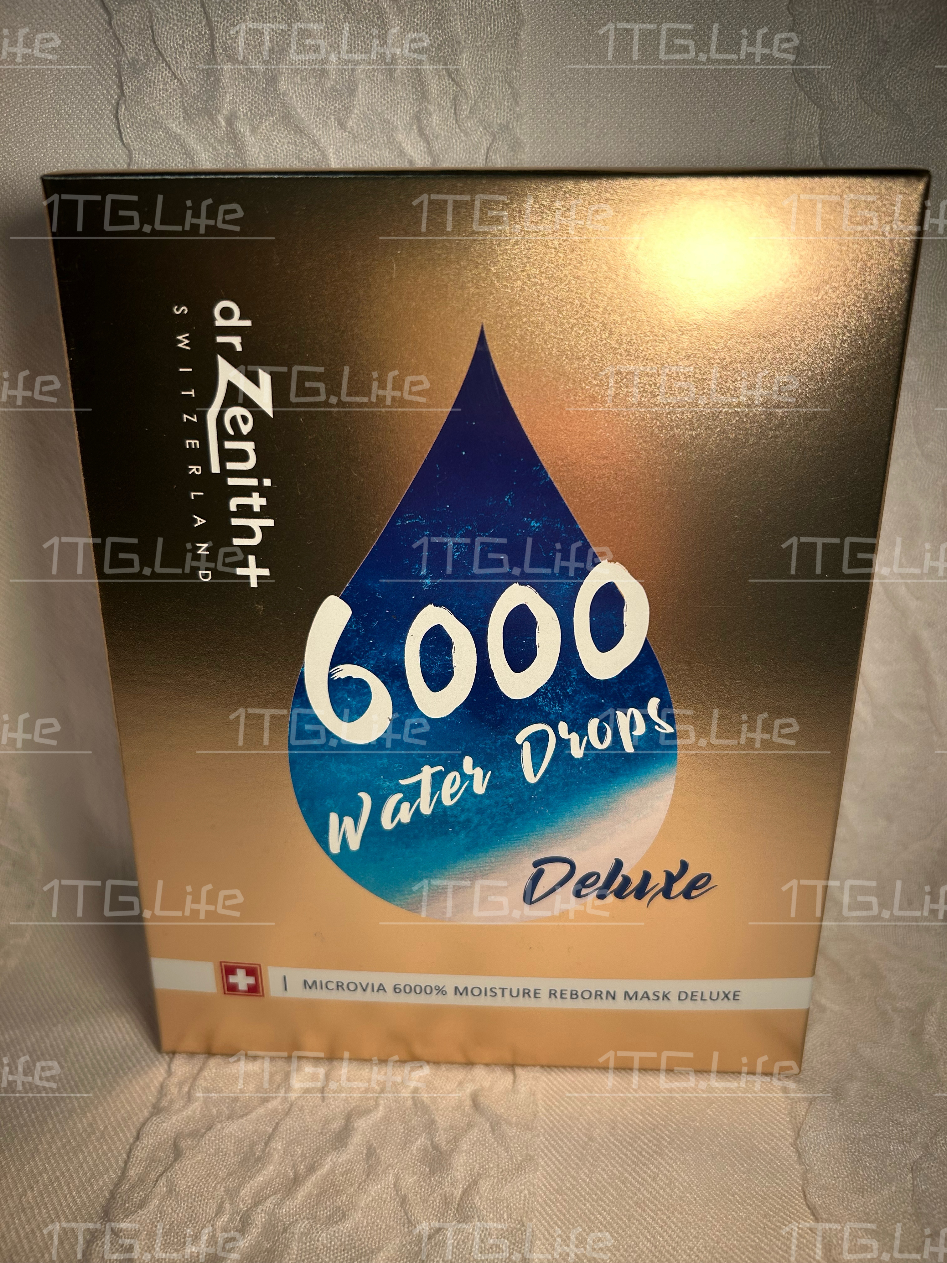 Dr. Zenith 的金微導6000%水滴復活面膜(盒）