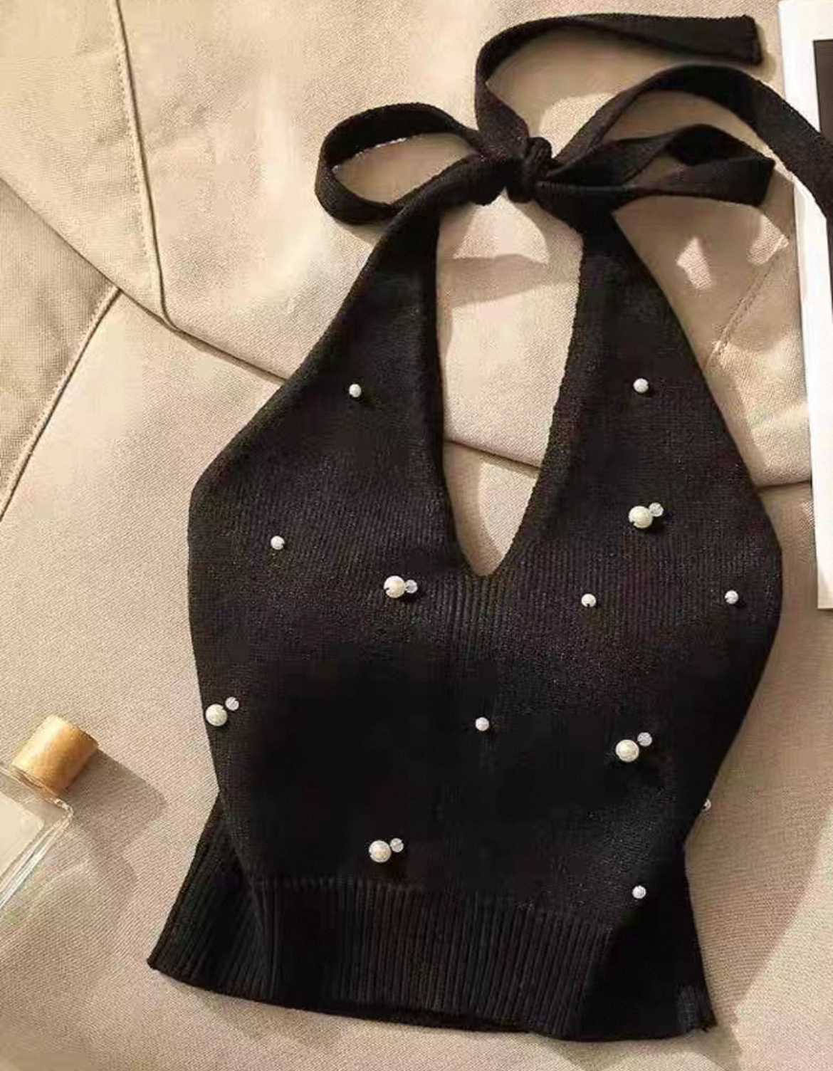 TP219修身美背露上衣