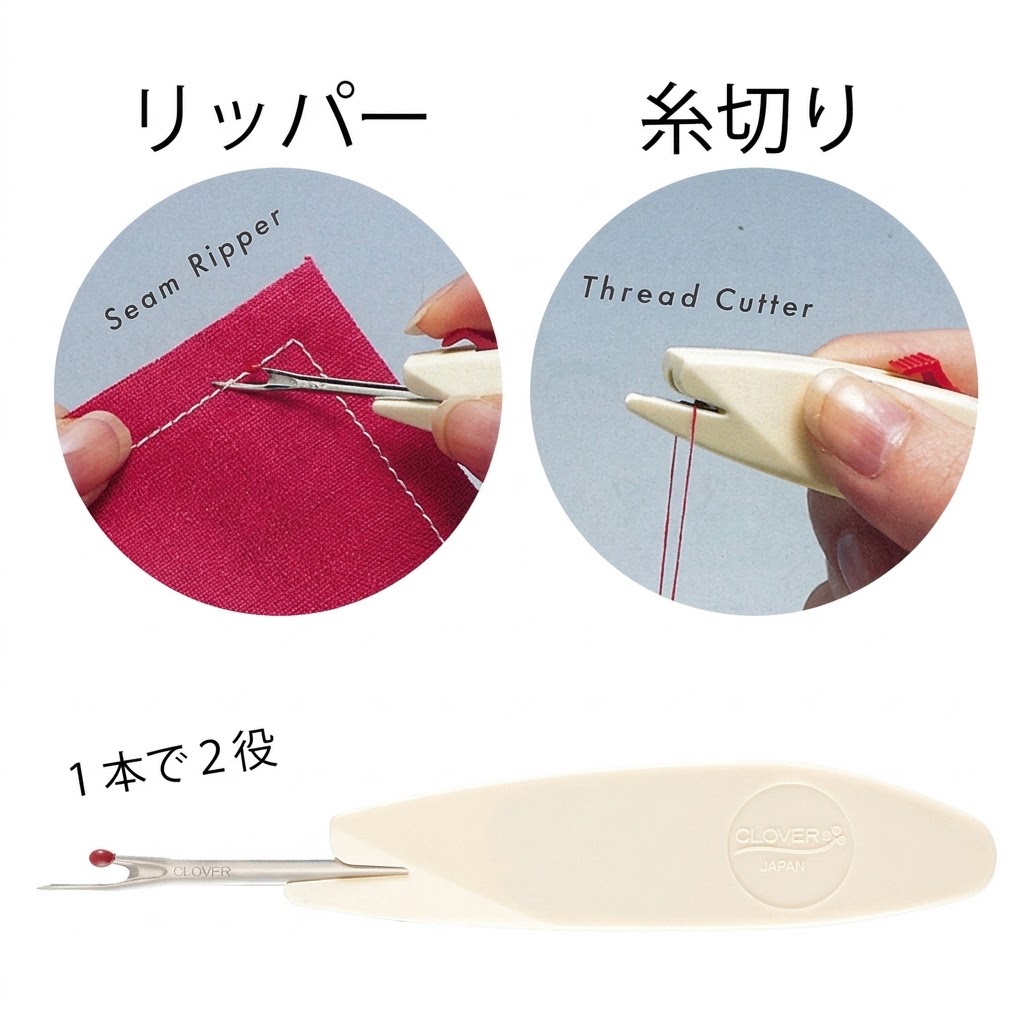 🔥🔥【日本製《CLOVER》2WAY 便攜式拆線器及剪線器】