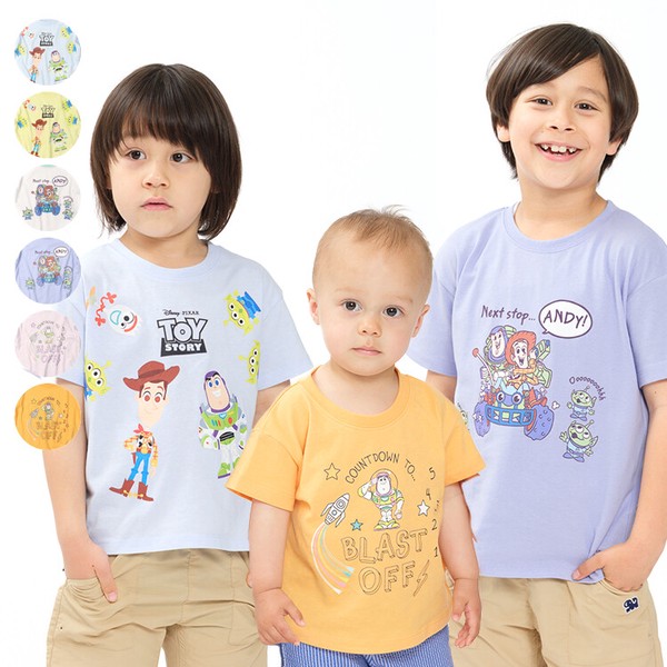🆕【⭐訂購⭐】🇯🇵 日本直送  🌀#ToyStory 純綿印花短袖T恤［6款選］🌀[ELFA-0158][260720]