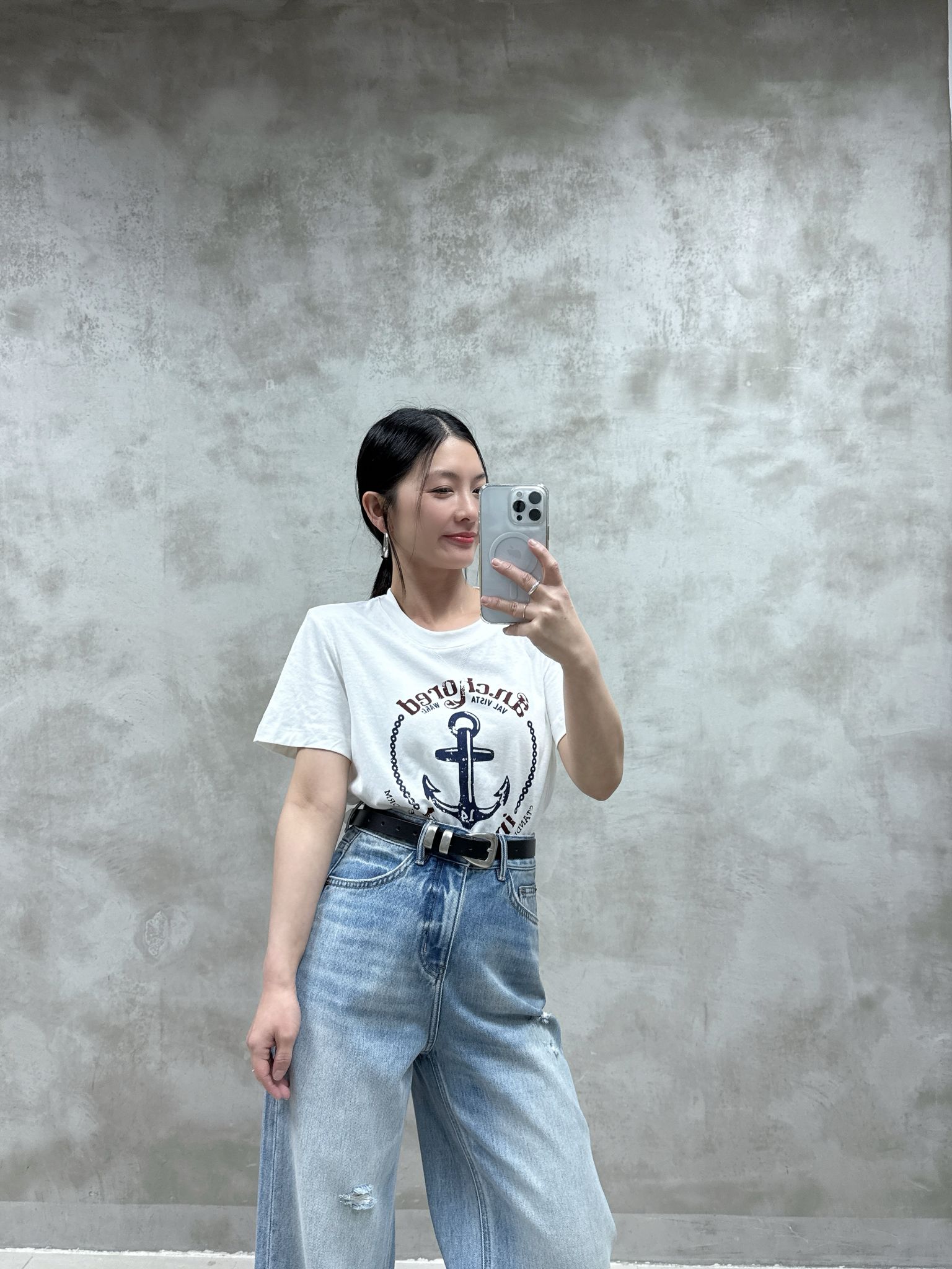 A02 水手logo Tee