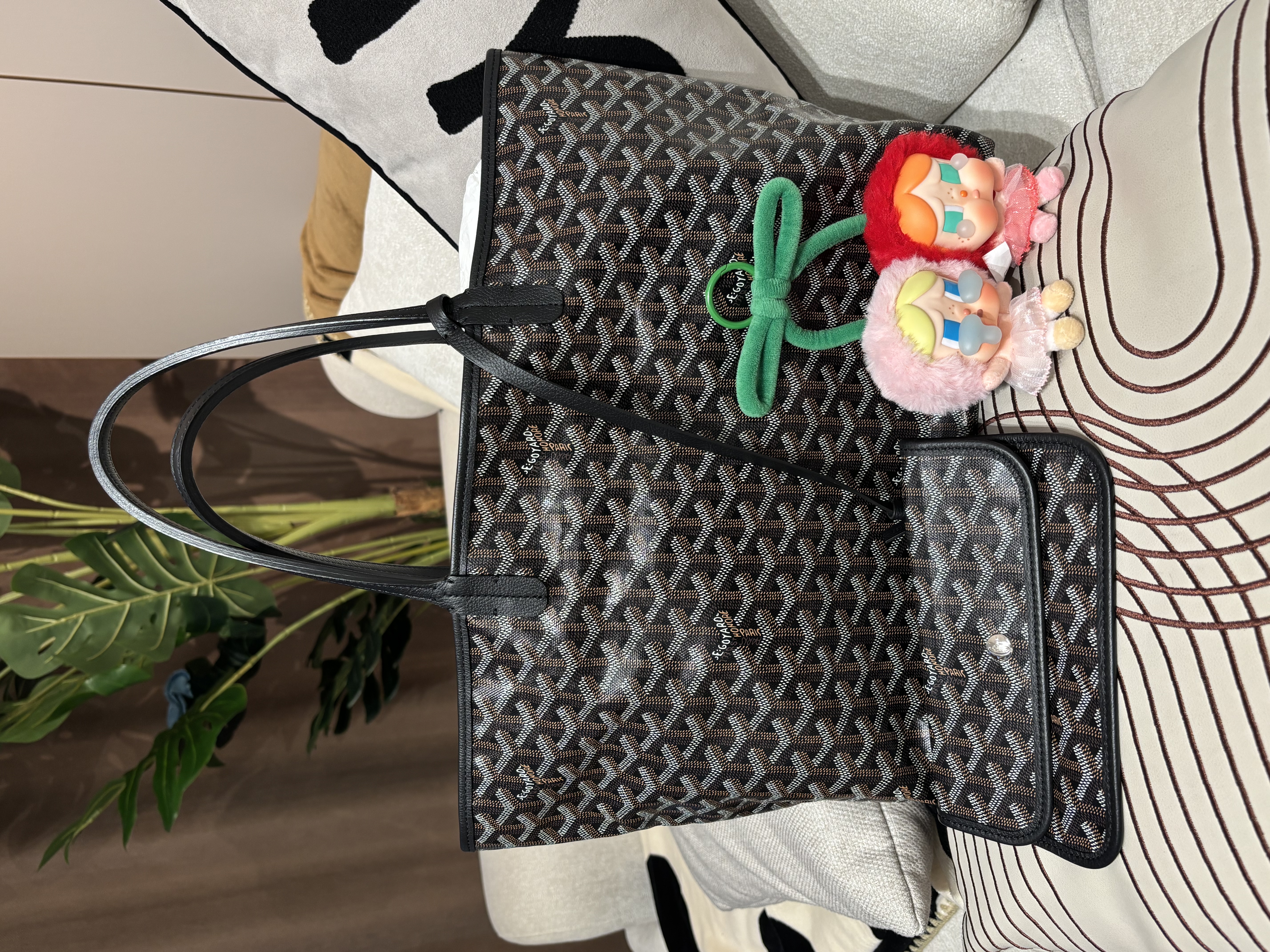  全新 Goyard Saint Louis pm tote bag 100%Authentic, 全新未使用品✅專門店收據✅pouch ✅dust bag 