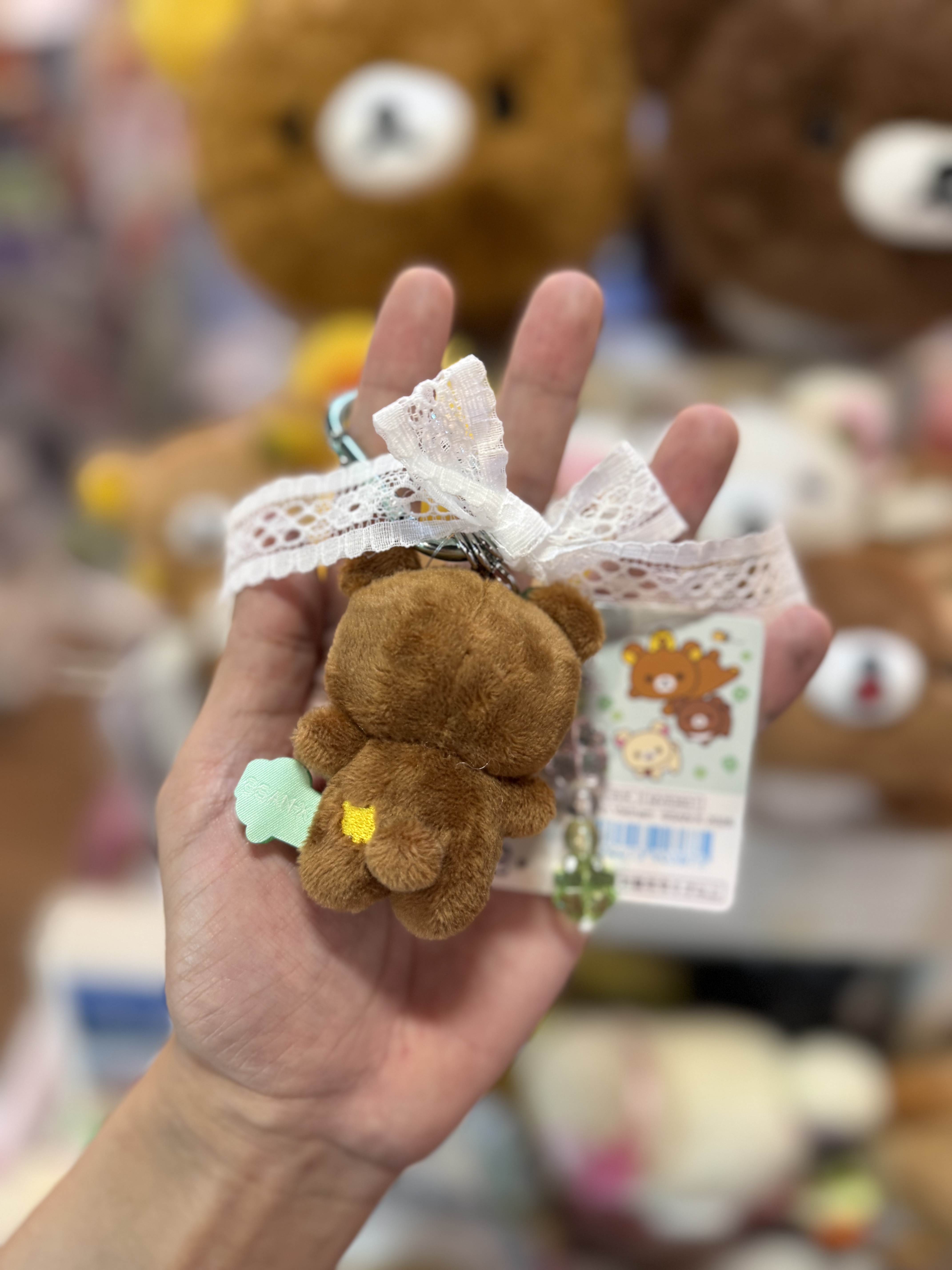 《現貨》全新小熊10週年紀念四葉草系列掛飾匙扣