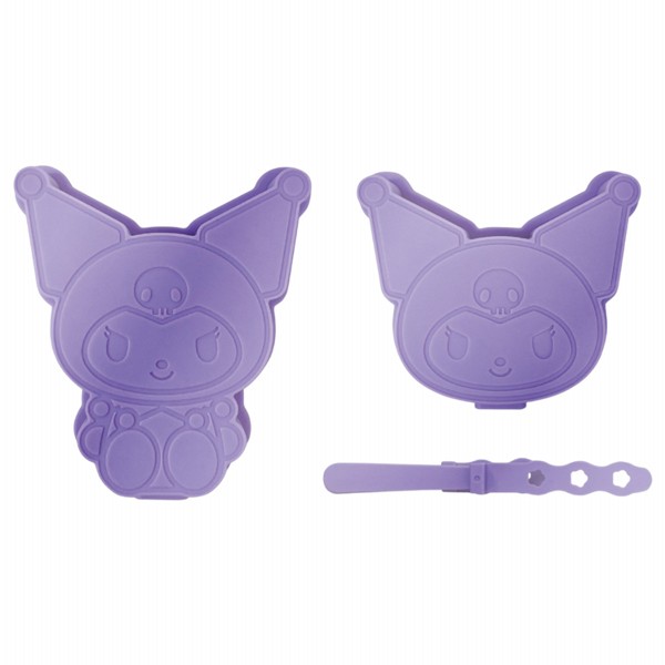 【台灣】SANRIO KUROMI 造型冰棒模具（1組入）