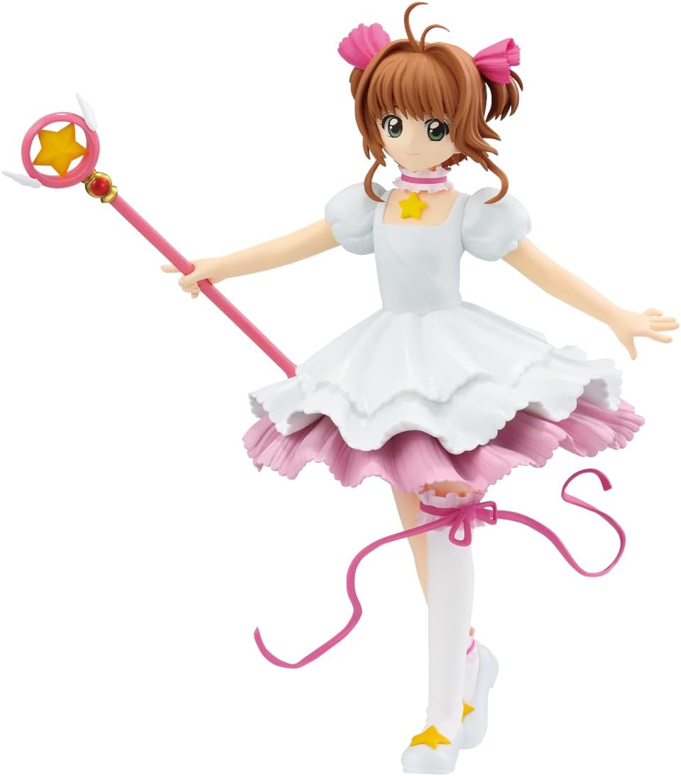 Banpresto, Cardcaptor Sakura Figure: Sakura Kinomoto (White Dress) 百變小櫻 木之本櫻