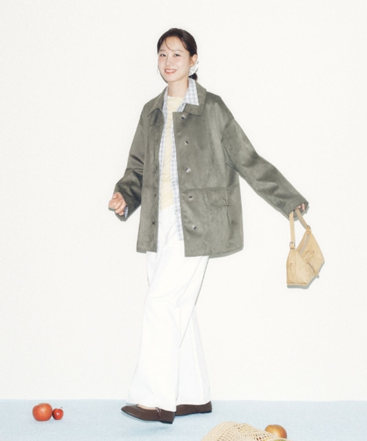 [Depound x 孔曉振] Latte Bag Suede S (2種)