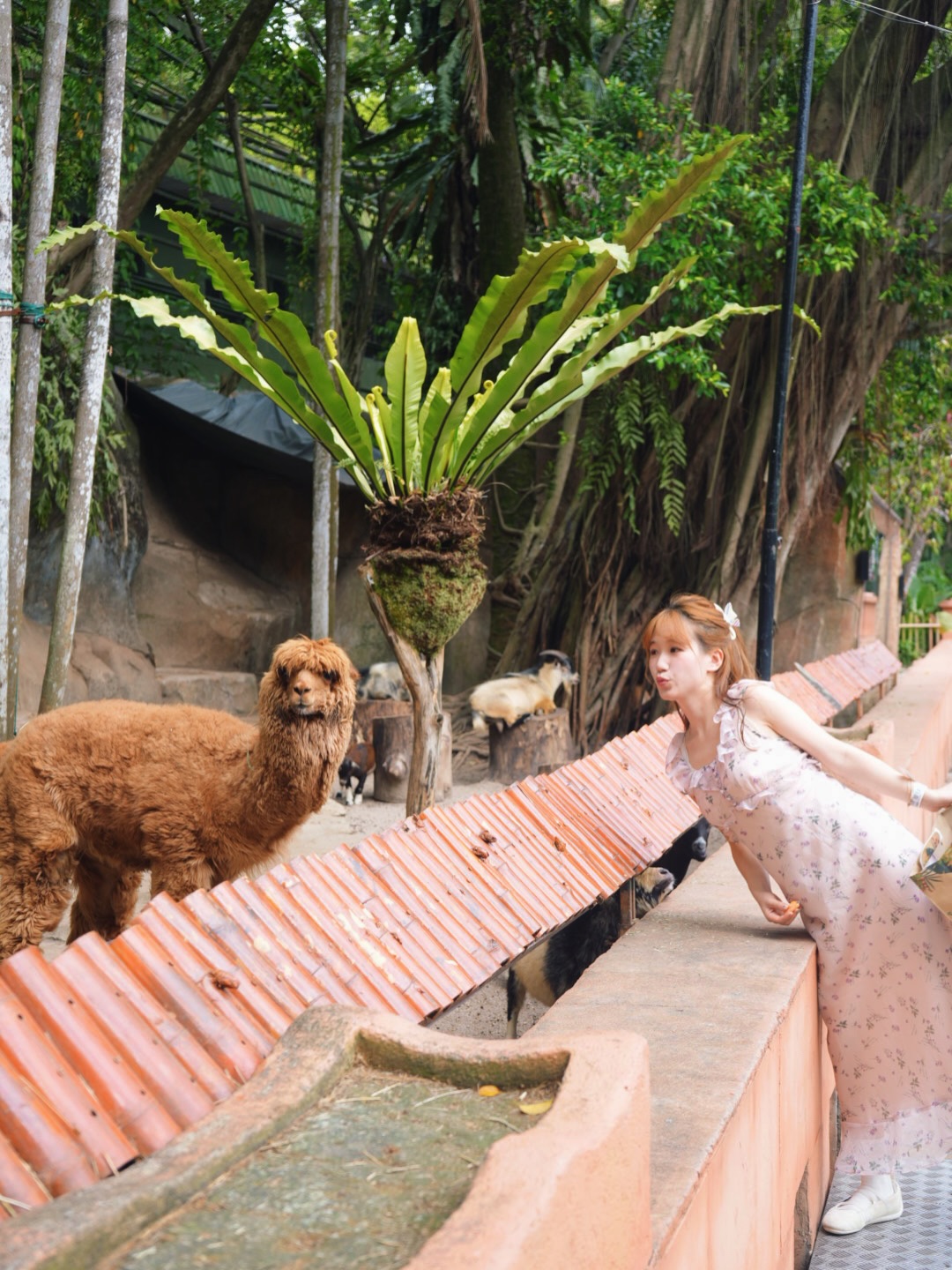 顯瘦碎花連身裙