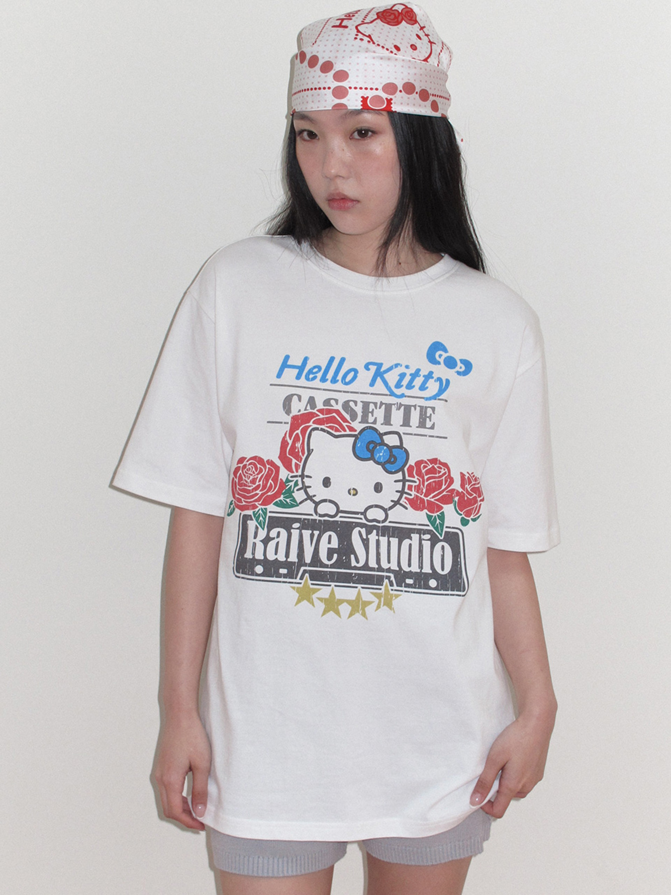 RAIVE × Hello Kitty｜Rose Graphic Tee