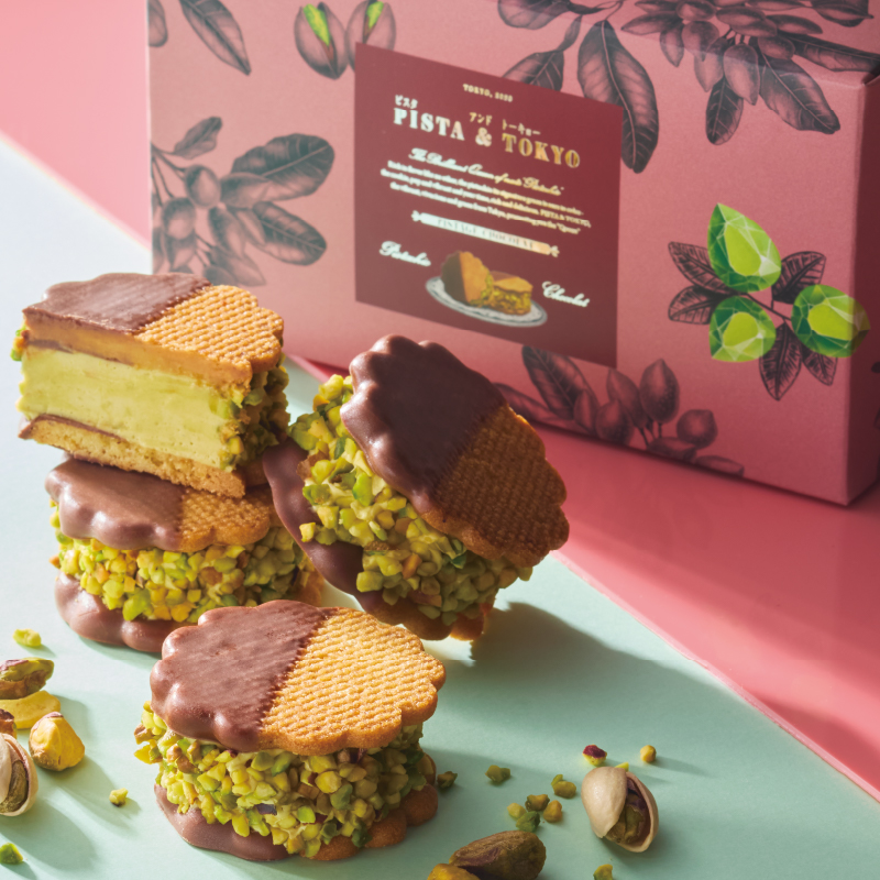 PISTA & TOKYO 濃郁開心果巧克力 (4入)