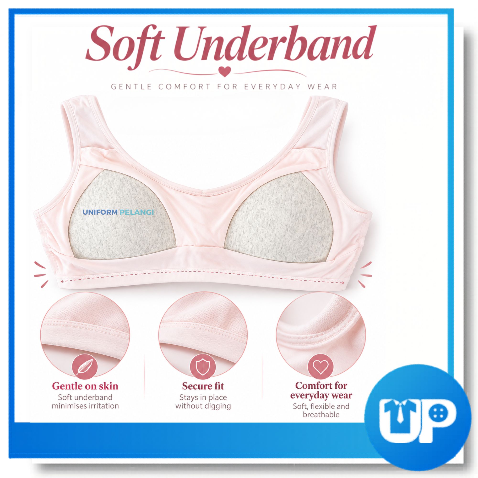  Teenage Girls Cotton Bra Underwear with Chest Pad Student Comfortable Vest Running Sports Kids Girls Bras