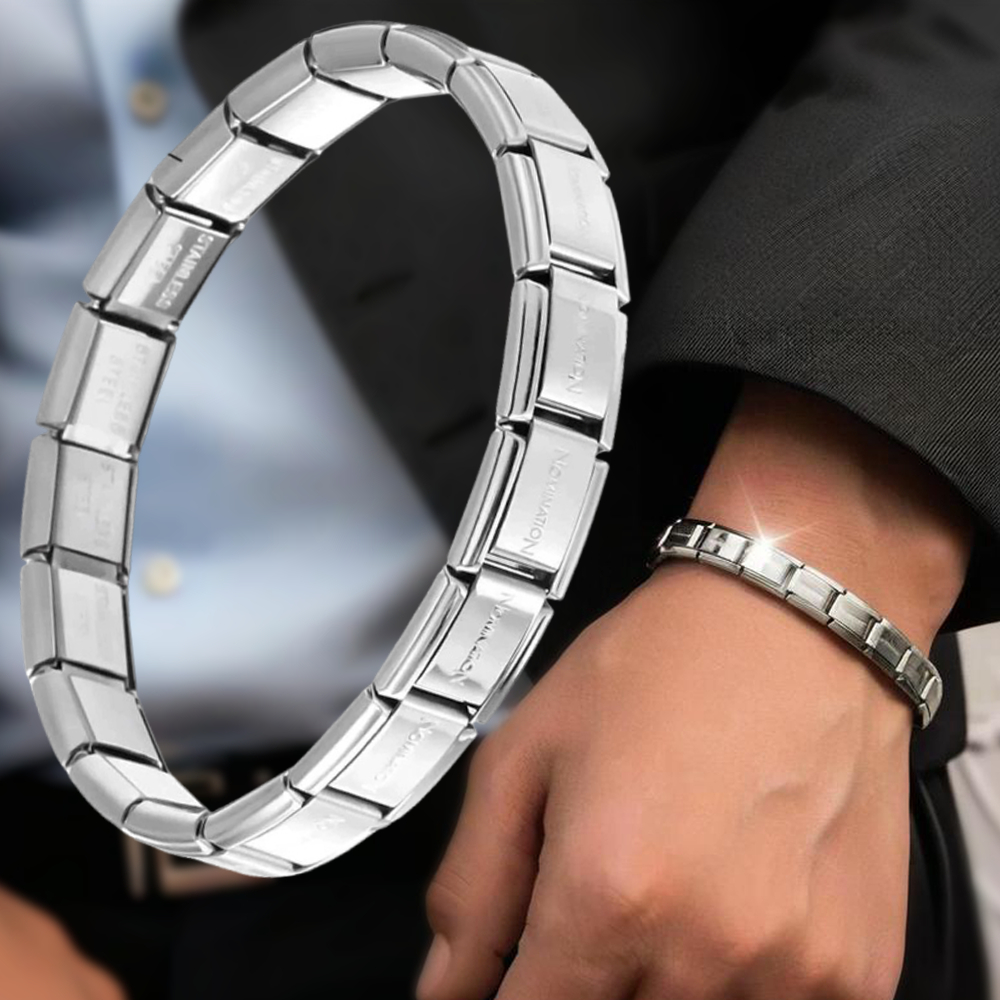 不鏽鋼彈力真空模塊冷淡風手鏈 UA0532