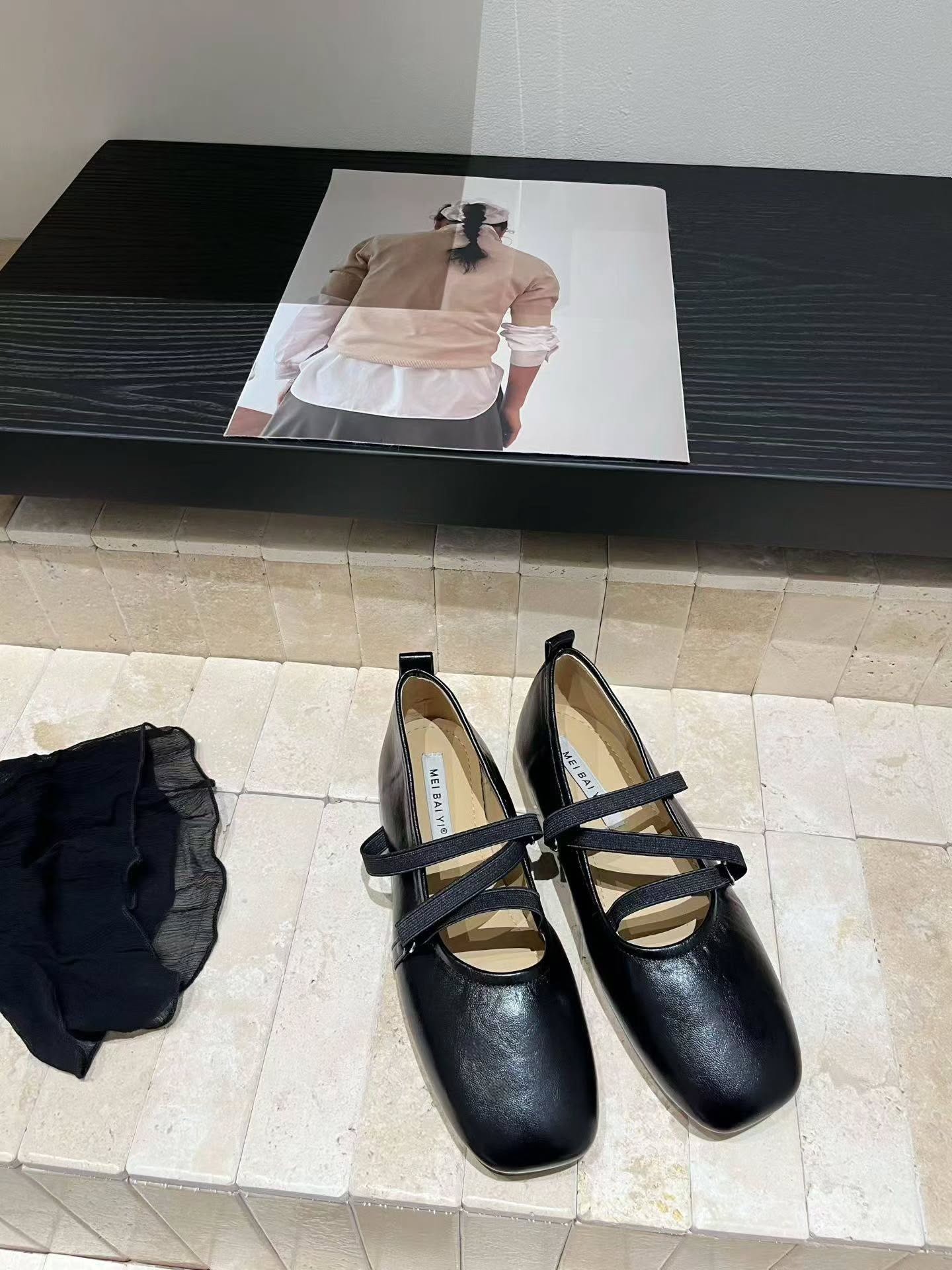 6638-110 交叉双带玛丽珍 🇨🇳