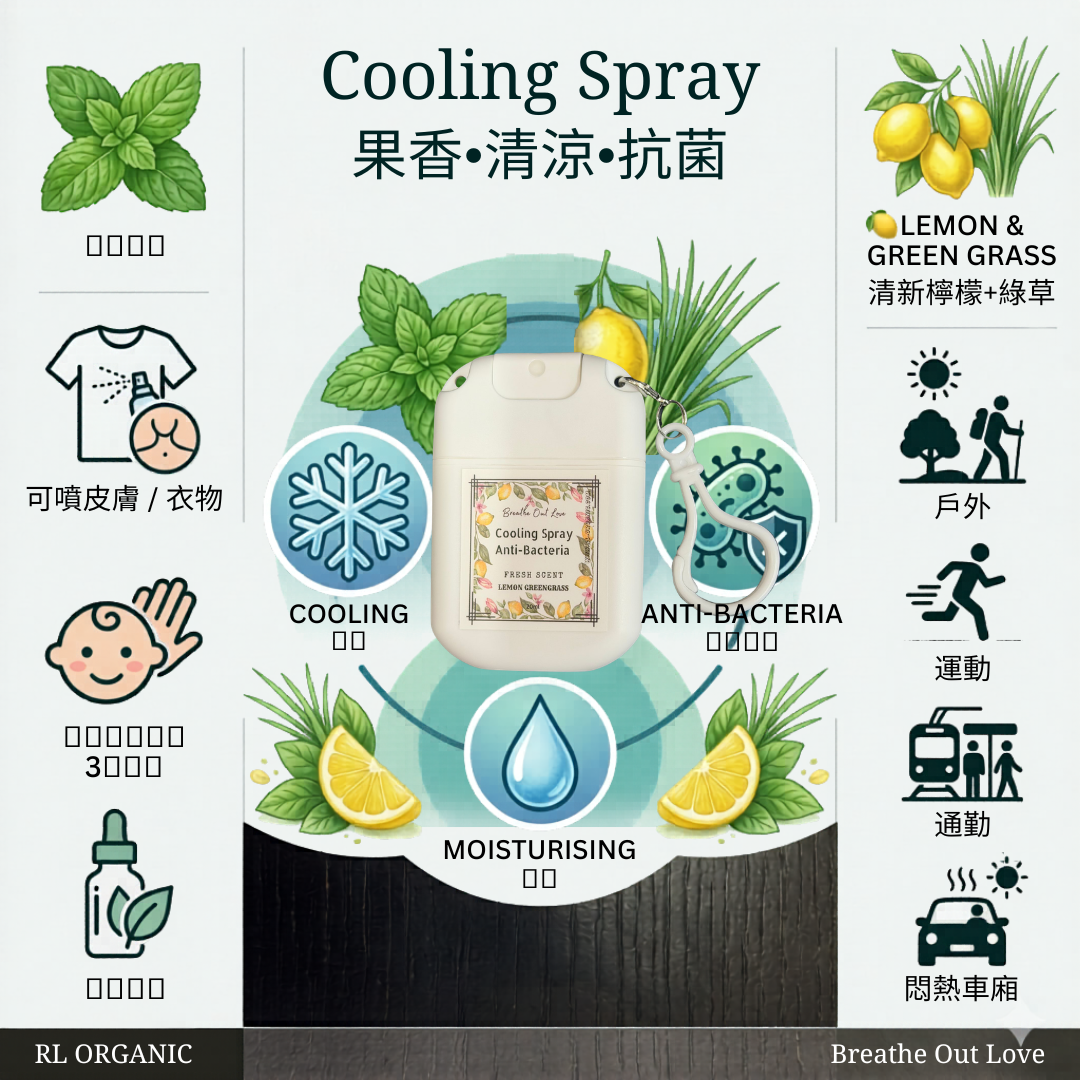 RL Breathe Out Love Cooling Spray 清涼噴霧(FRESH) 20ML 匙扣款便攜裝