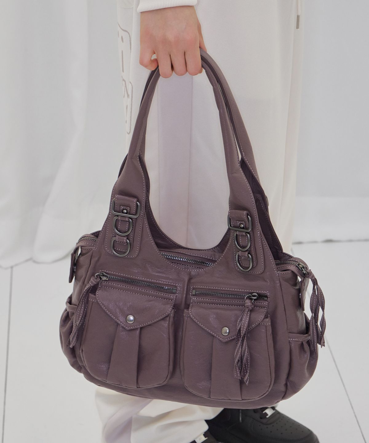 🇰🇷訂購｜FANCY CLUB 26SS｜Landmark Hobo Bag 3色 