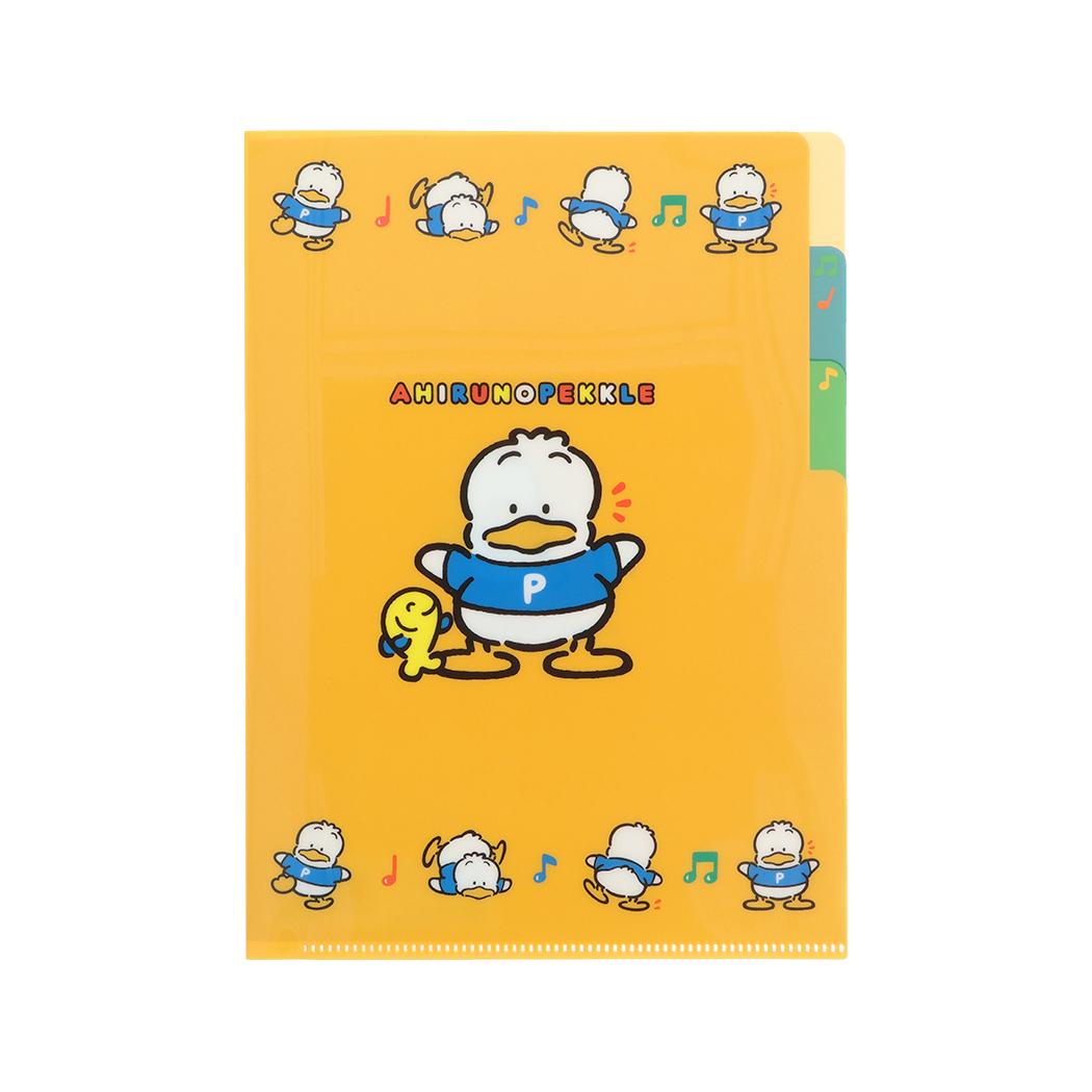 現貨｜Sanrio Ahiru No Pekkle AP鴨 日本製 A5 3層 文件夾 Folder (S2178451)