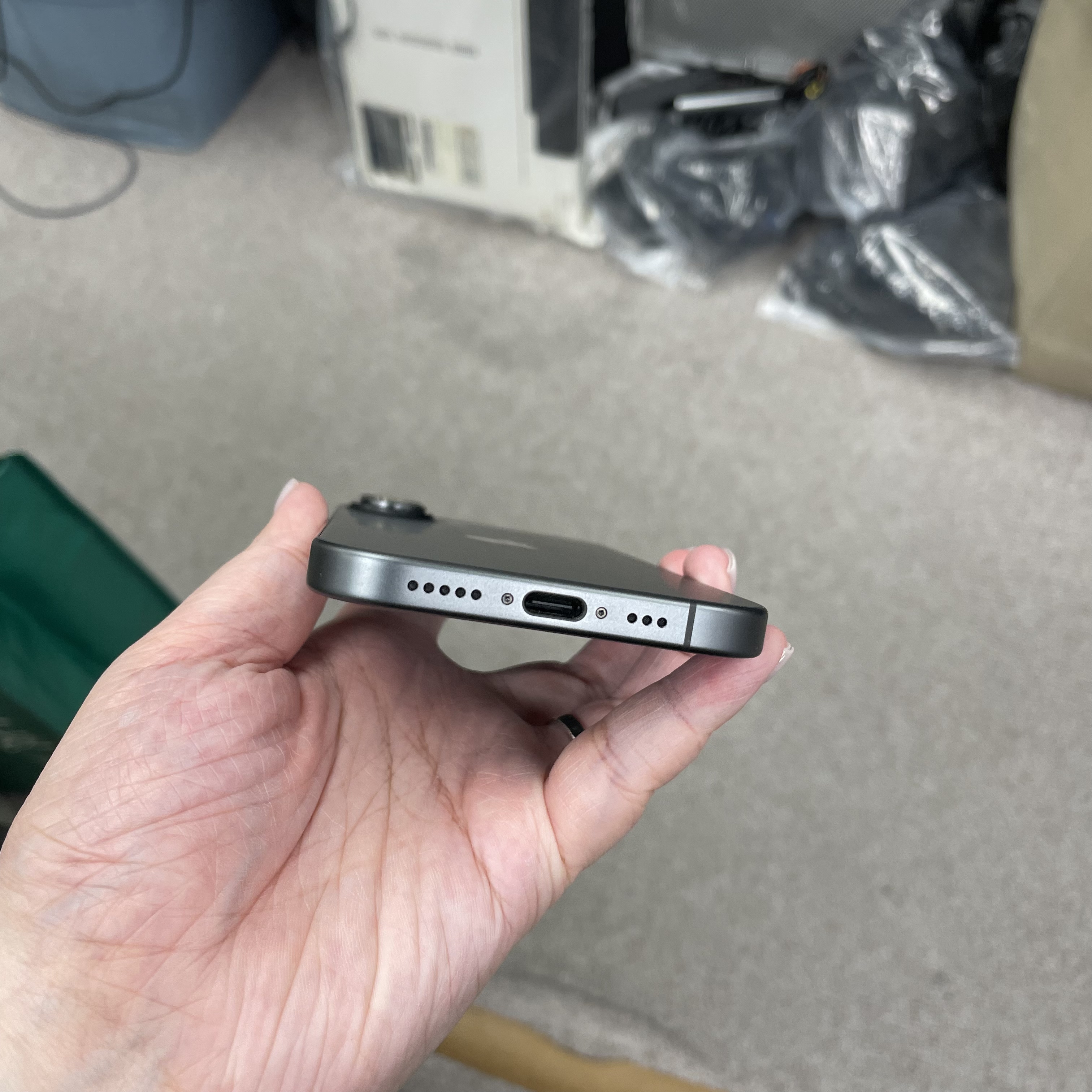 *6674 17 完美機 256GB 電100 黑色 black