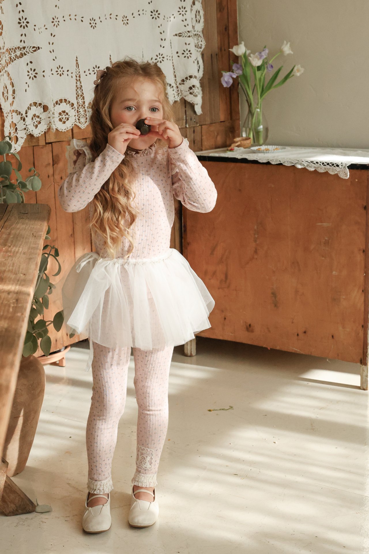 小碎花 Ruffle Top / 小碎花 Legging