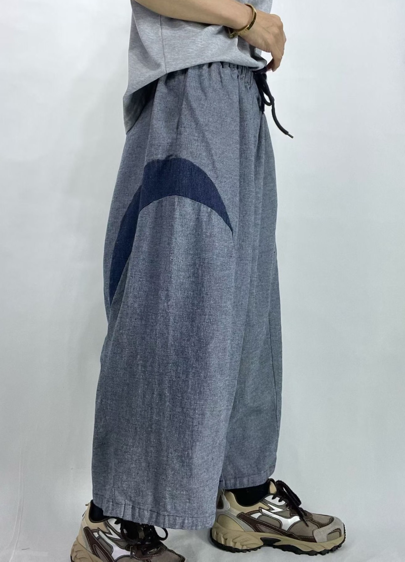 立體剪裁軟熟牛仔褲